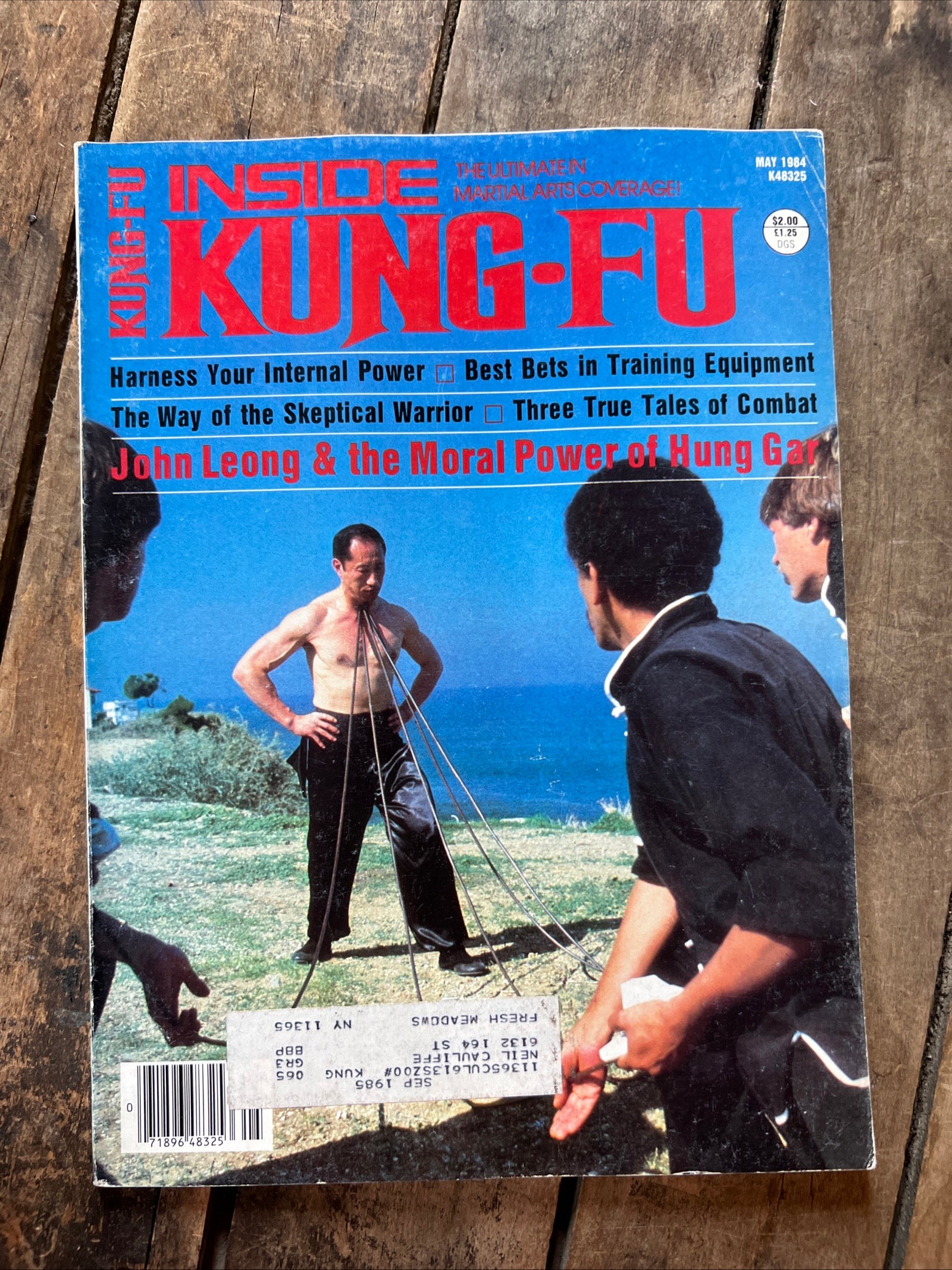 Inside Kung-Fu Magazine - May 1984 - John Leong - The Moral Power Of Hung Gar