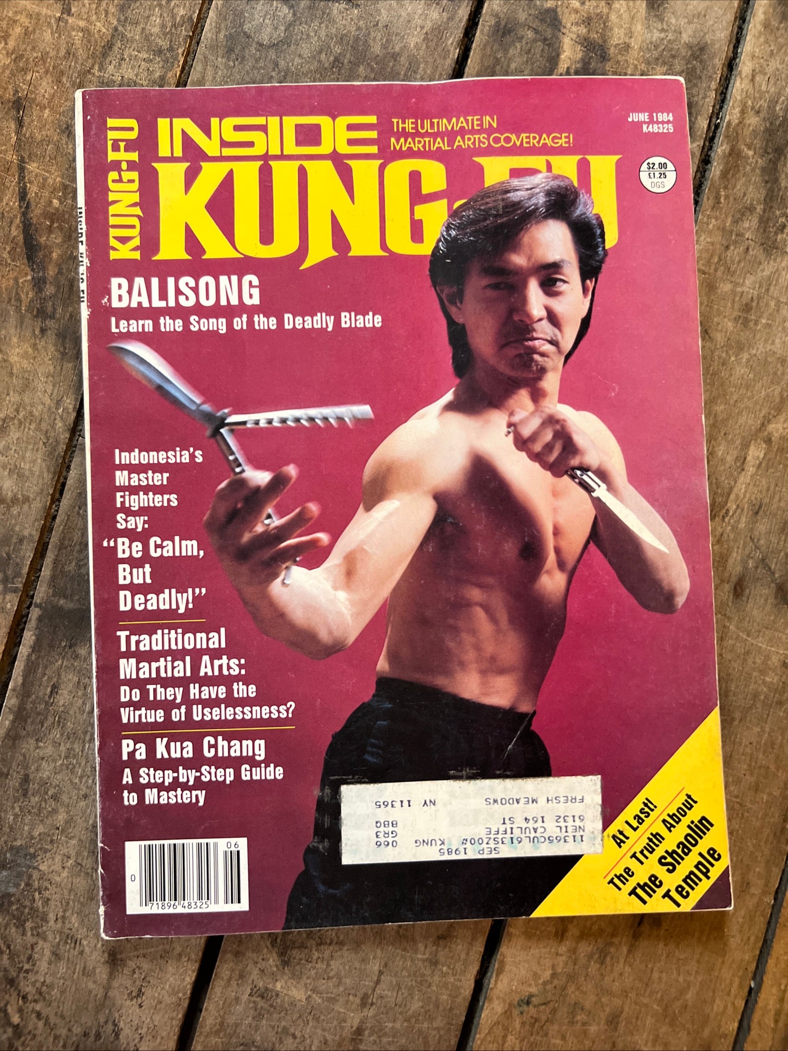 Inside Kung-Fu Magazine - June 1984 - The Truth About The Shaolin Temple