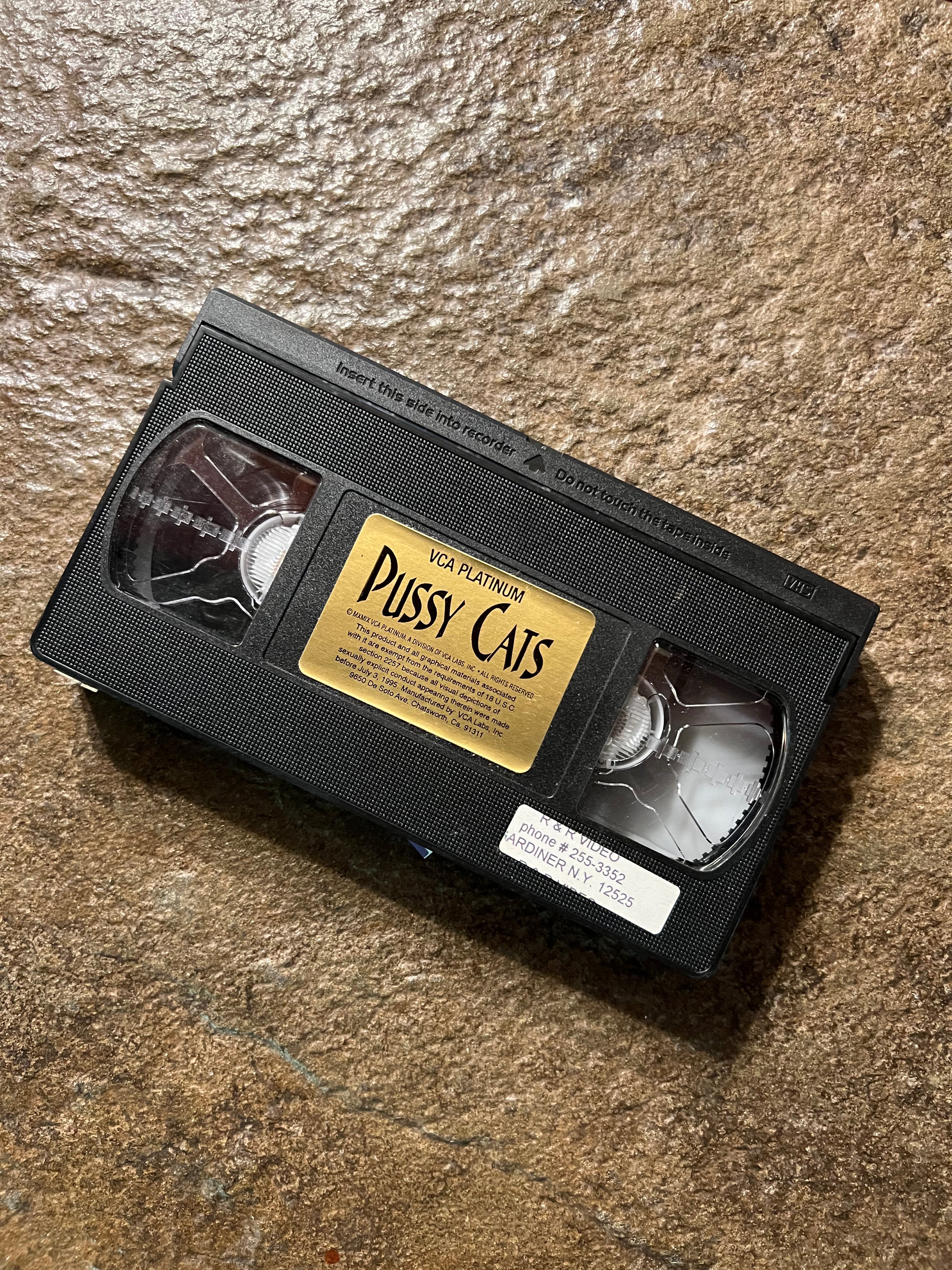 Pussy Cats - VHS 1995 - VCA Platinum *** VHS tape only ( Missing Case)