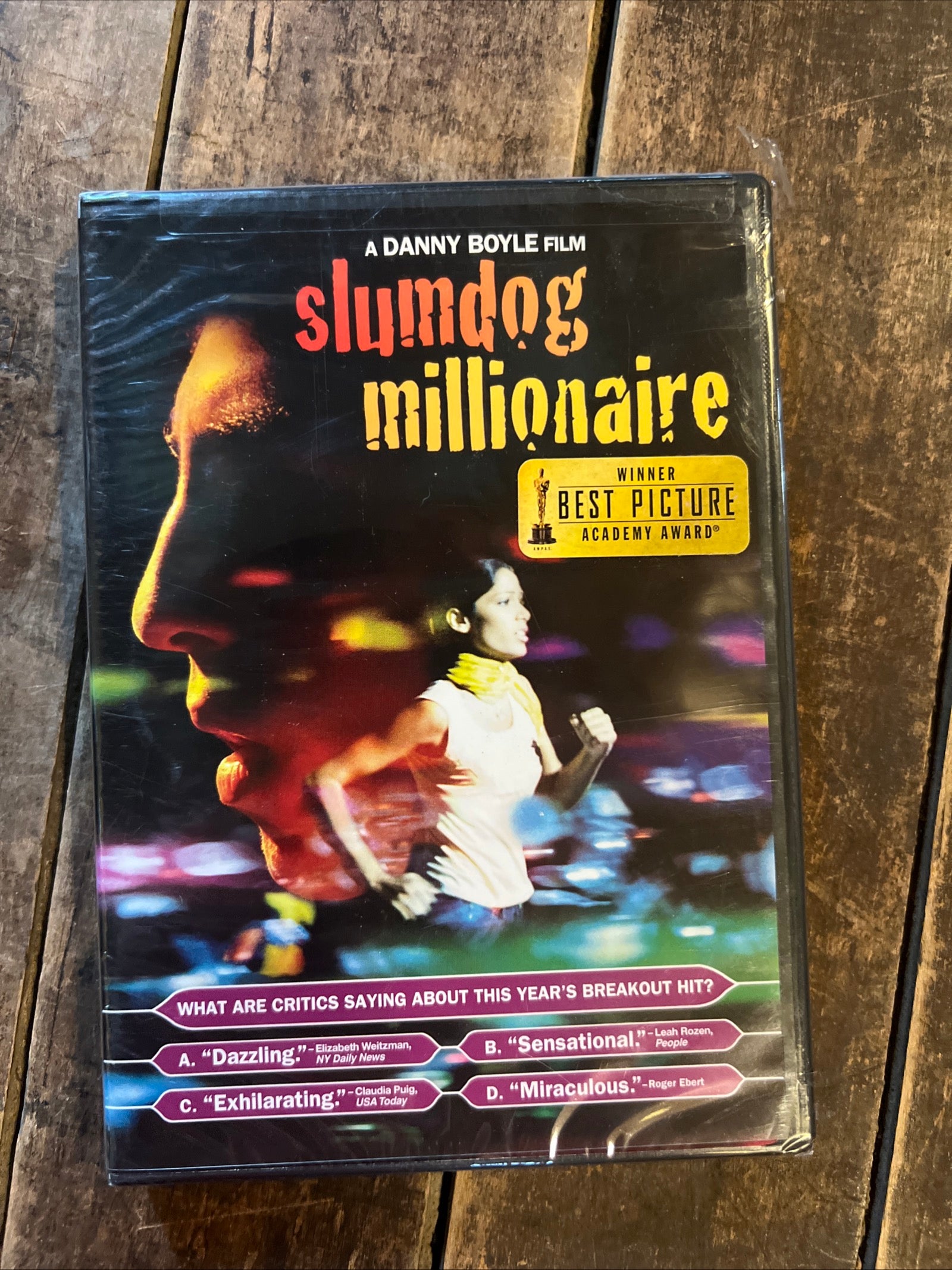 Slumdog Millionaire ( DVD 2008 ) Romance / Crime [R] NOS New Sealed Movie
