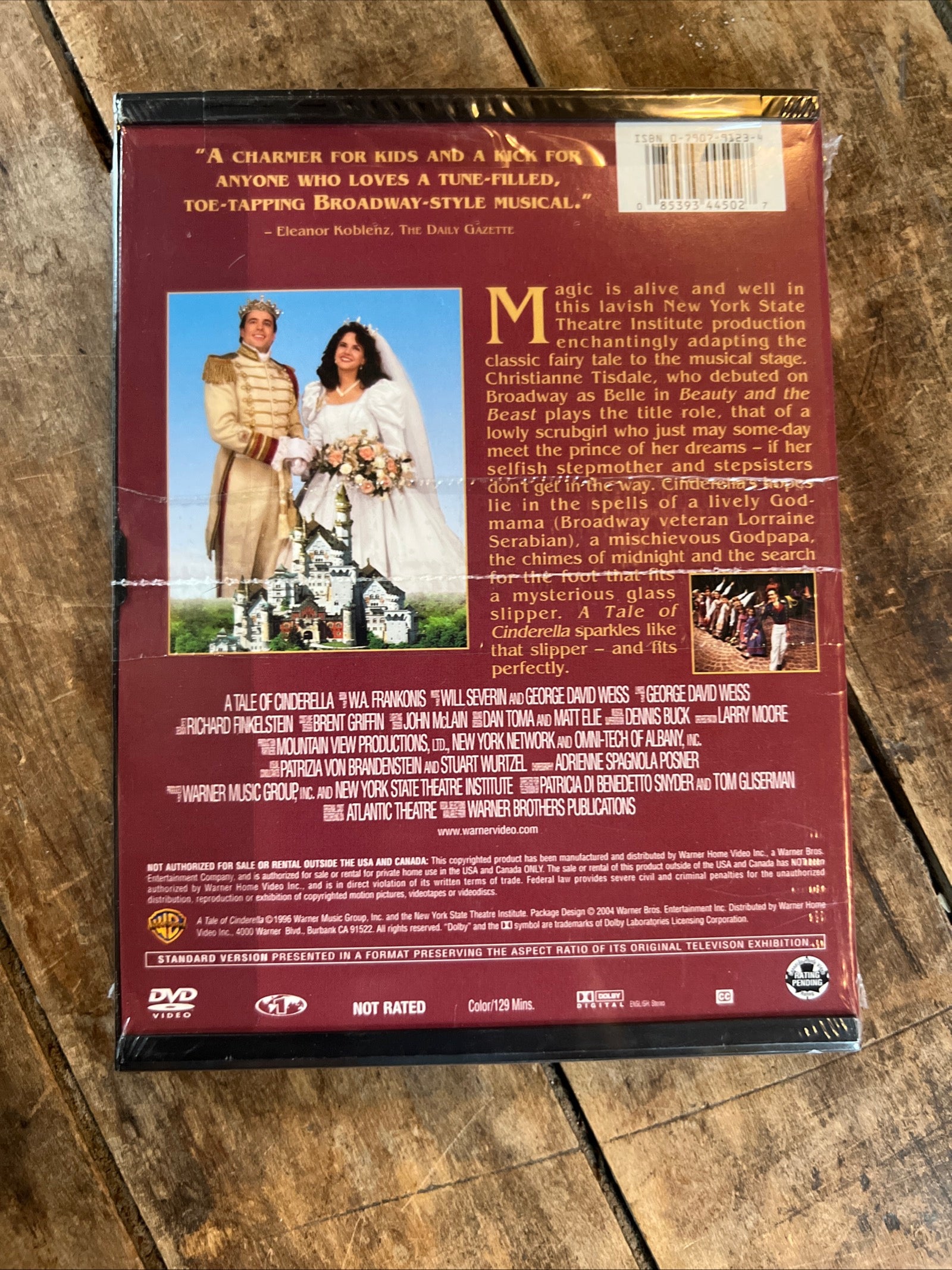 A Tale If Cinderella ( DVD 1997) Family [NR] NOS New Sealed Movie - Snap Case