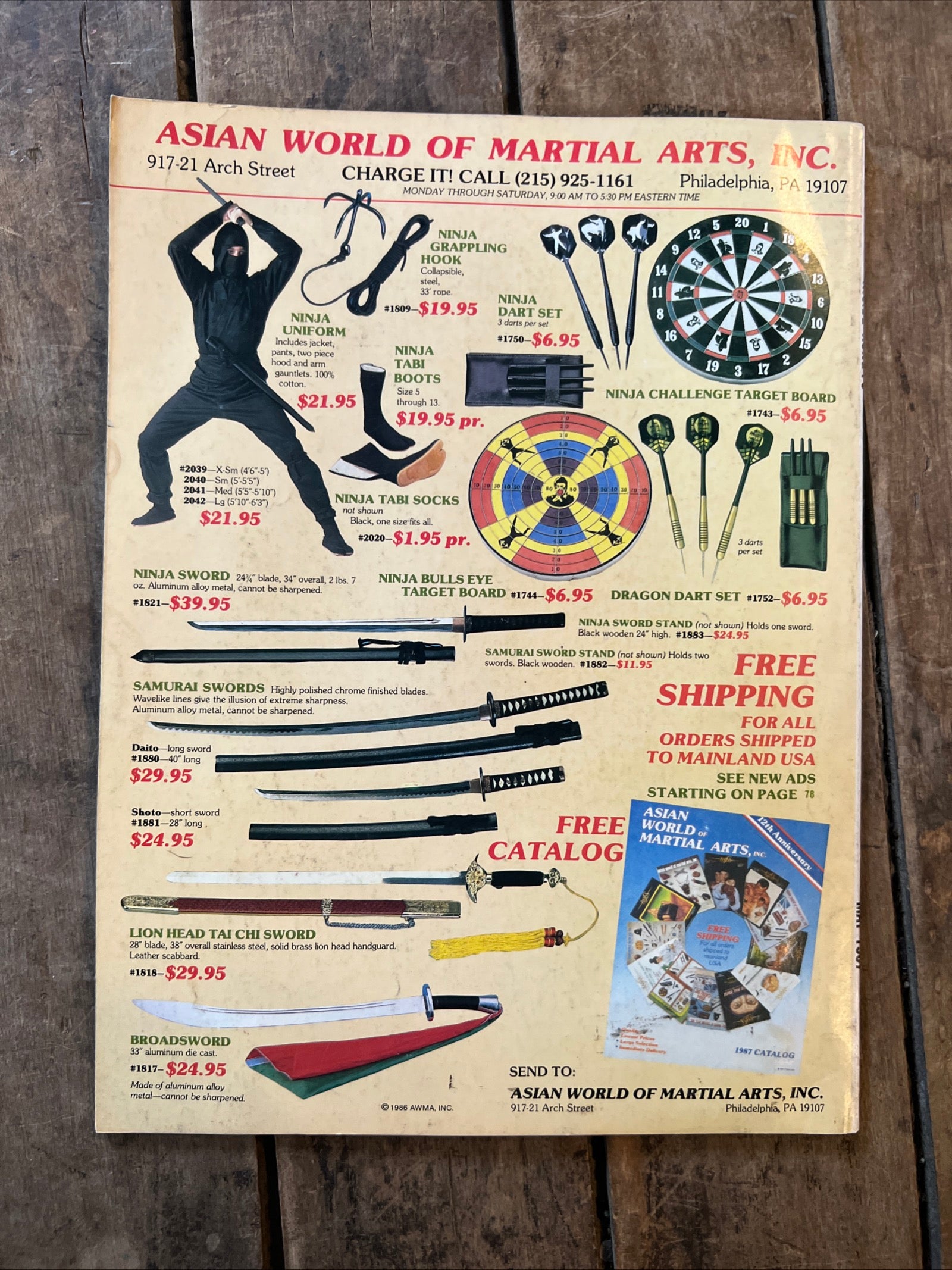 Inside Kung-Fu Magazine - May 1987 - Hung Gar Grandmaster Chiu Chi Ling Cover