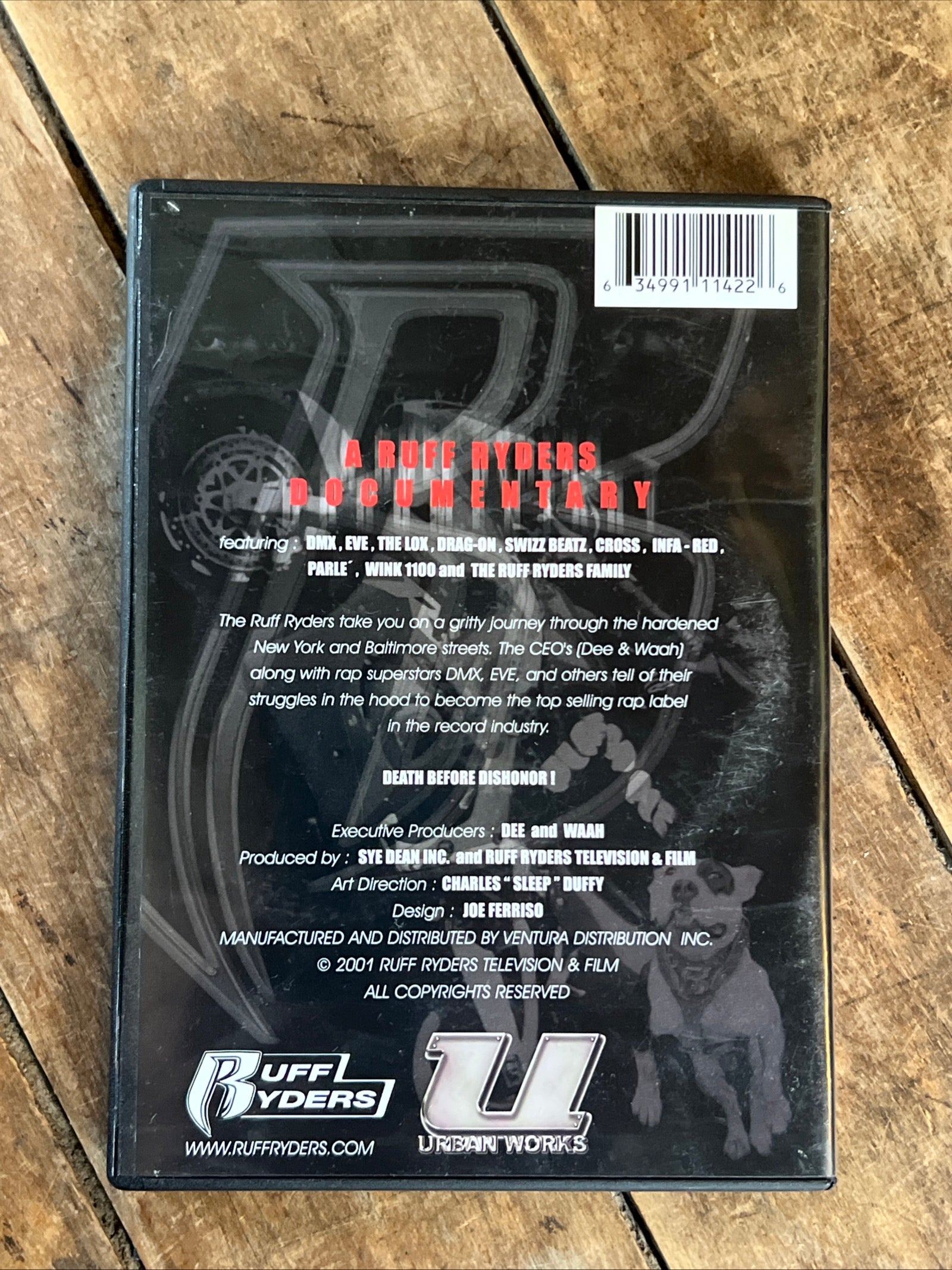 Ruff Ryders: Uncensored ( DVD 2001) Musical / Crime [R] Documentary