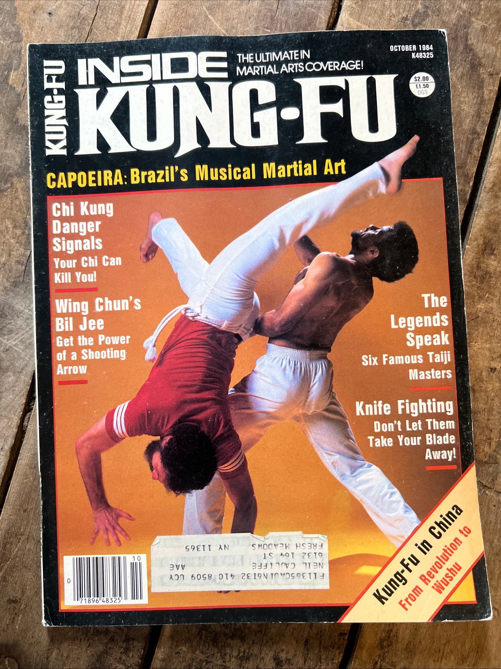 Inside Kung-Fu Magazine - October 1984 - The Ultimate Martial Arts Coverage