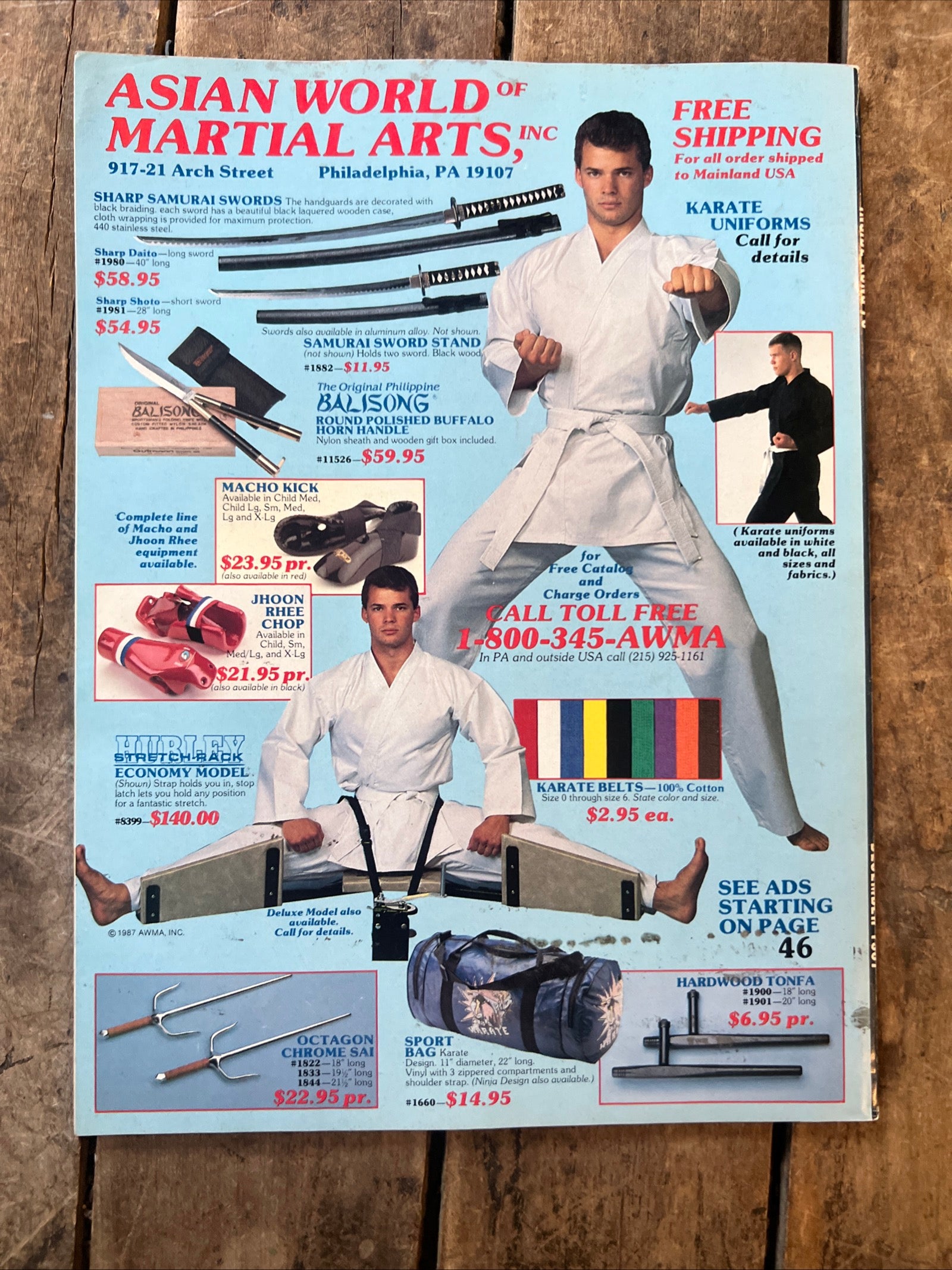 Inside Kung-Fu Magazine - December 1987 - World Class Performer Philip Wong