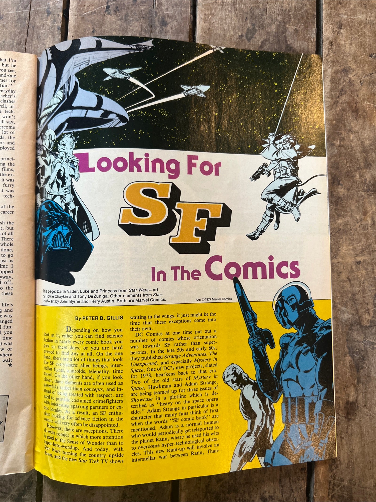 STARLOG Magazine - January 1978 - The Superman Movie Feature & KISS Rear Cover