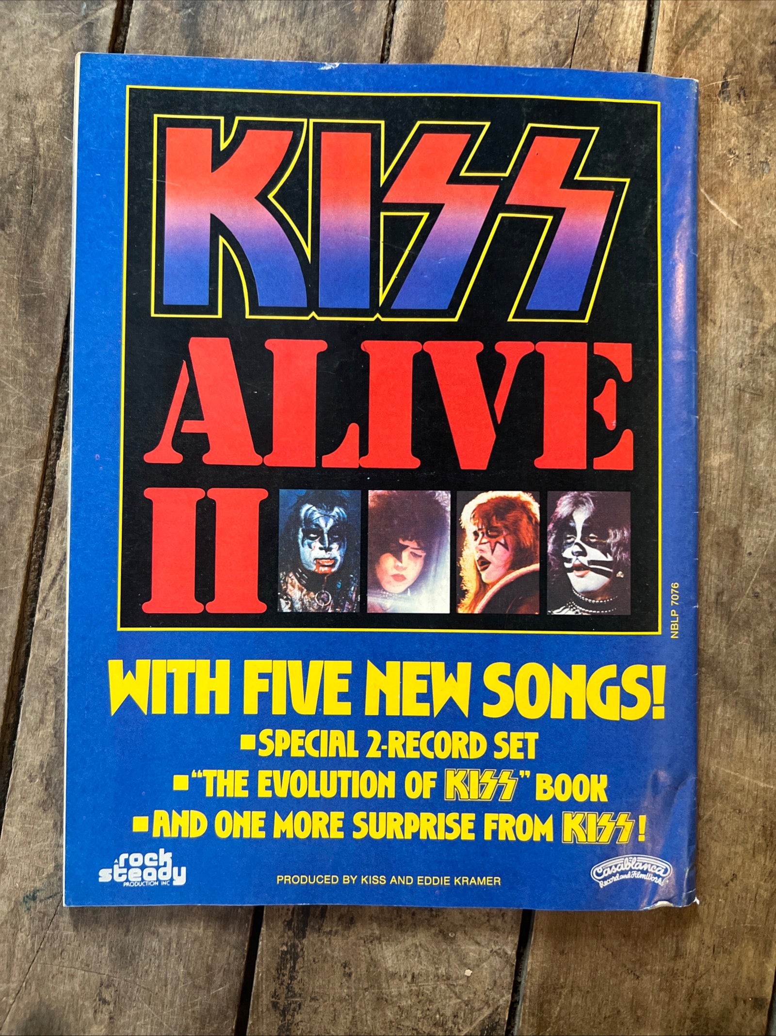 STARLOG Magazine - January 1978 - The Superman Movie Feature & KISS Rear Cover