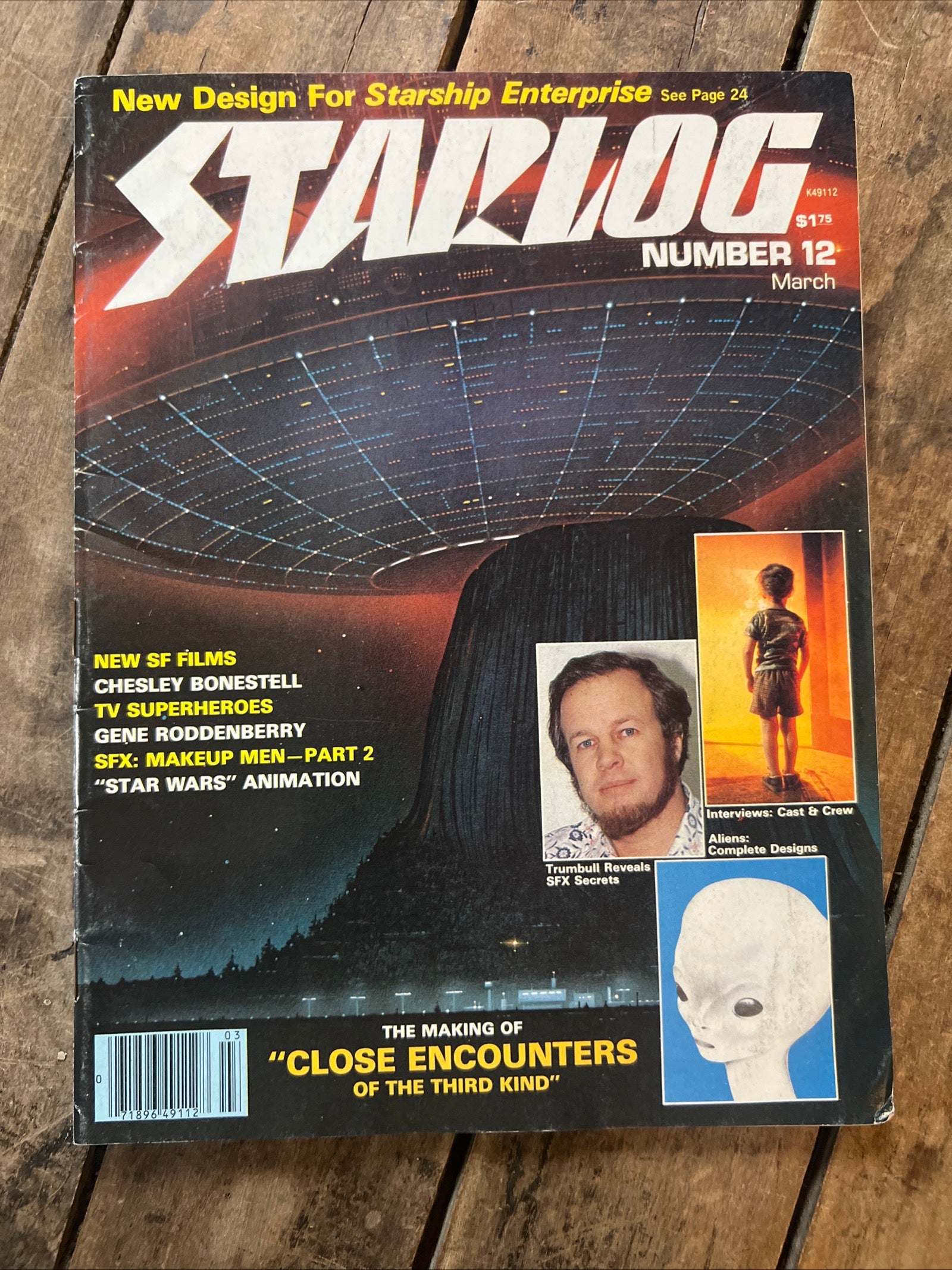 STARLOG Magazine - March 1978 - Close Encounters Of The Third Kind Cover
