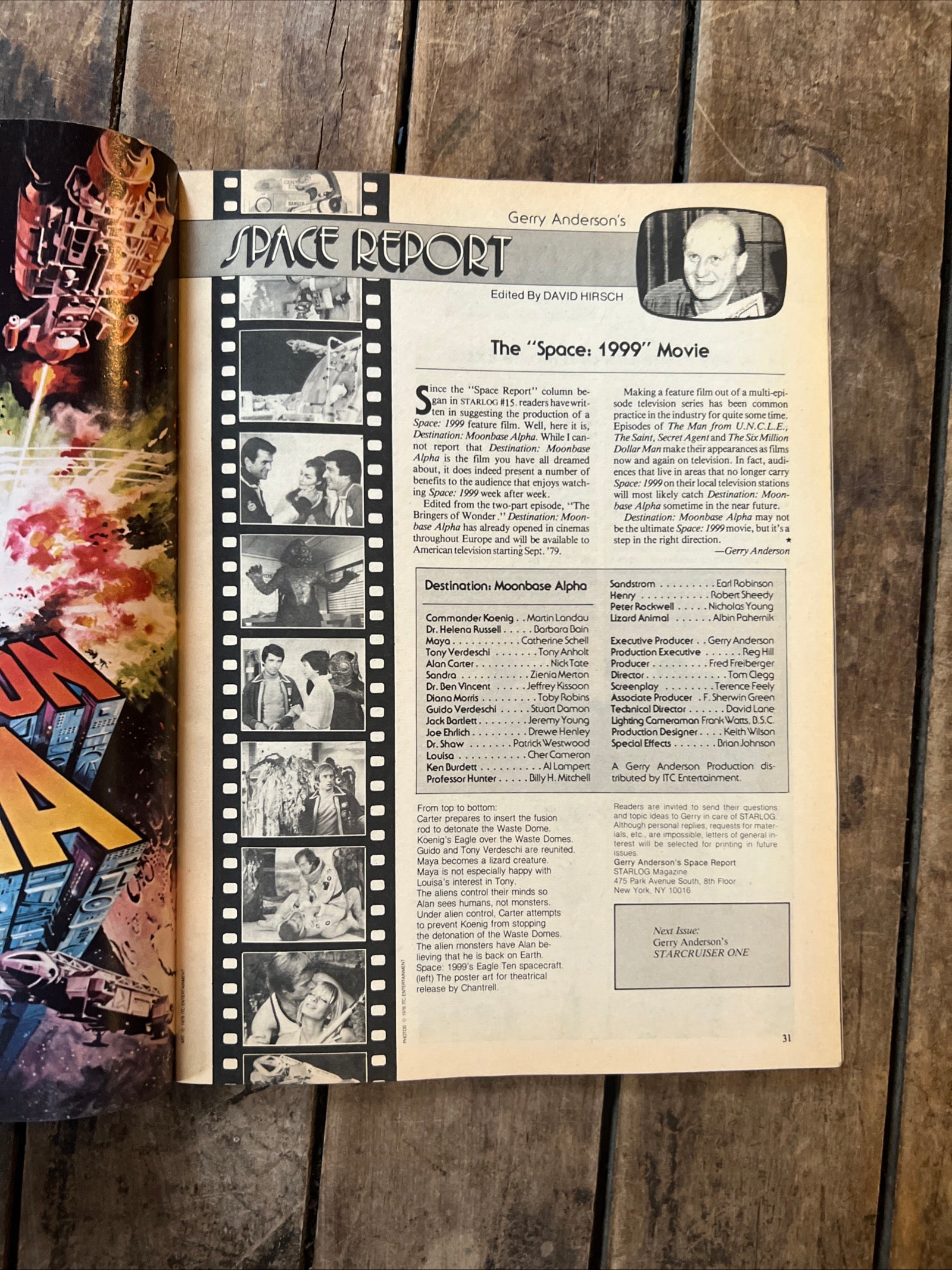 STARLOG Magazine - March 1979 - SUPERMAN Christopher Reeve Cover