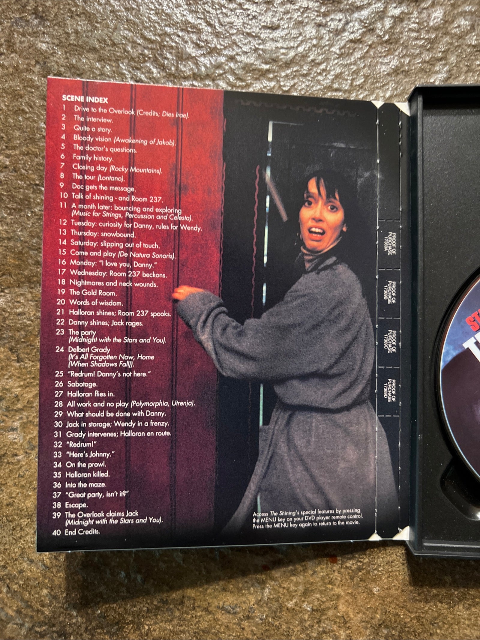 The Shining ( DVD 1980) Horror / Mystery [R]