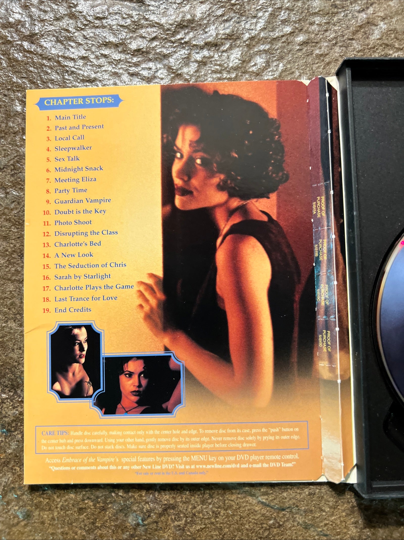 Embrace Of The Vampire ( DVD 1995) Horror / Erotic [R]