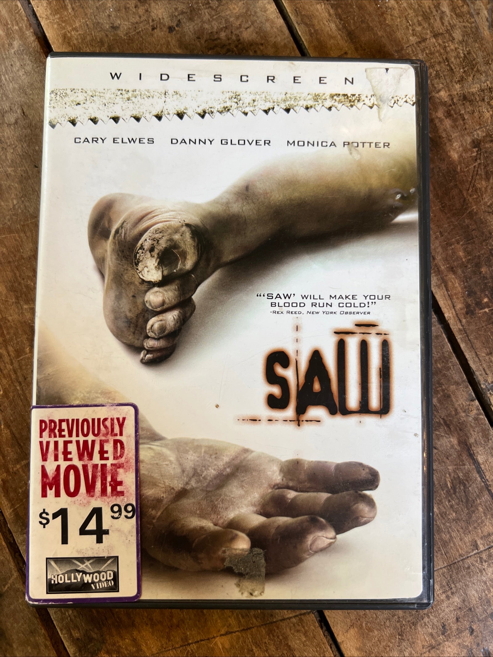 Saw ( DVD 2004 ) Crime / Horror [R] Widescreen Version