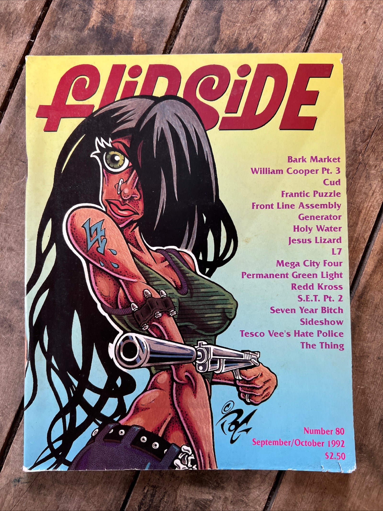 FLIPSIDE Magazine Punk Rock Fanzine - September / October 1992 - Number 80