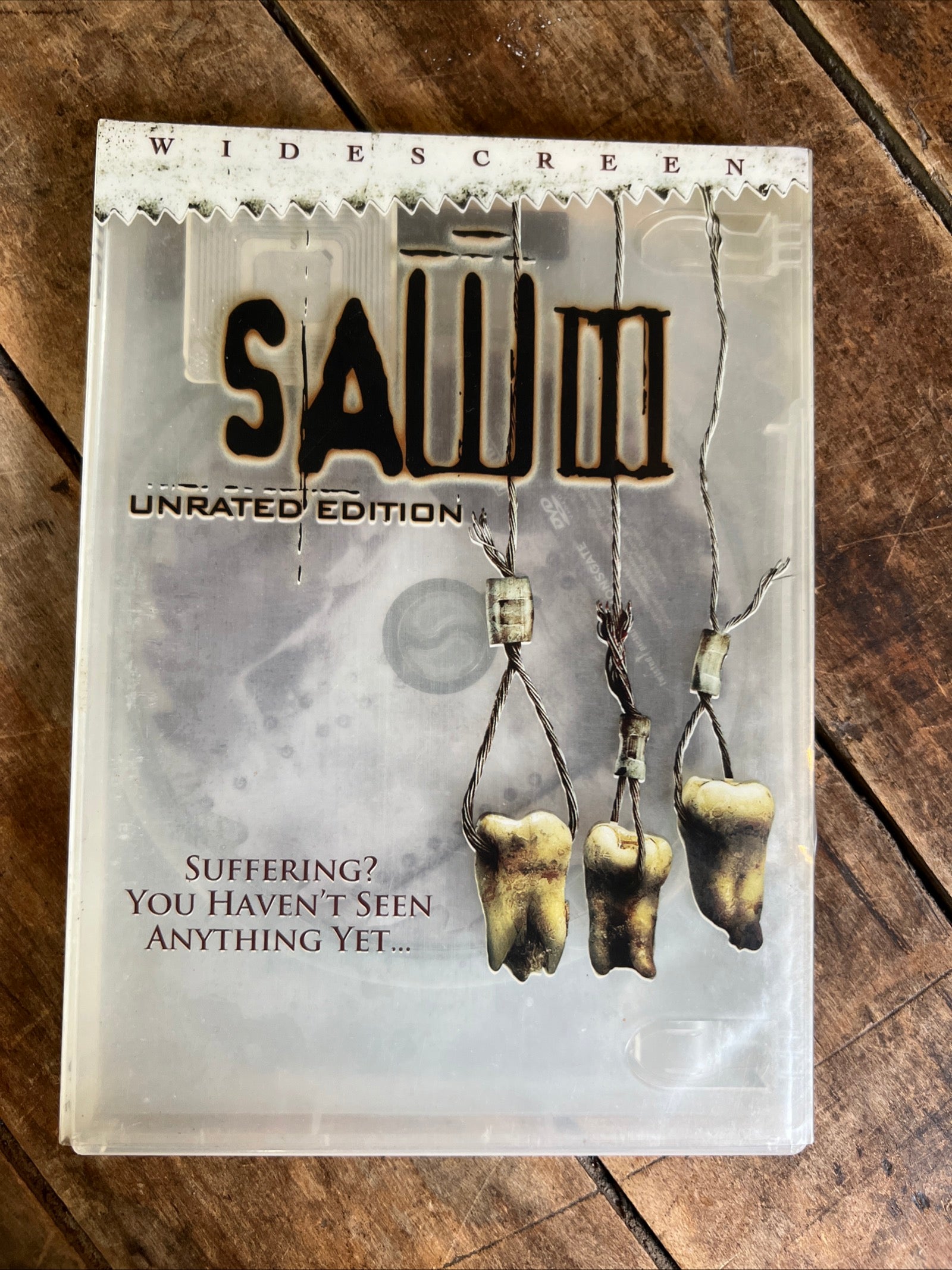 Saw III ( DVD 2006 ) Crime / Horror [R] Widescreen Version - Unrated Edition