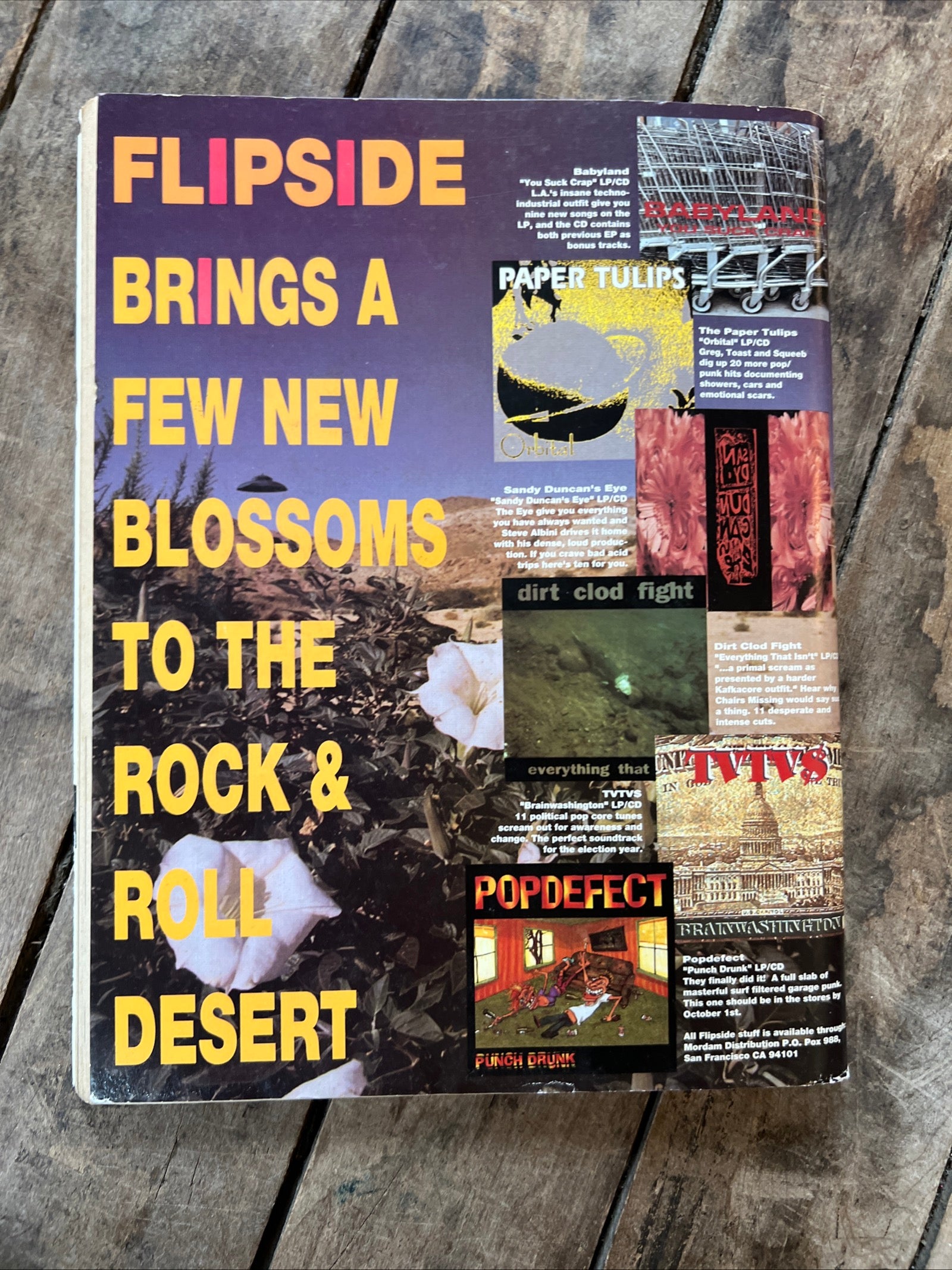 FLIPSIDE Magazine Punk Rock Fanzine - September / October 1992 - Number 80