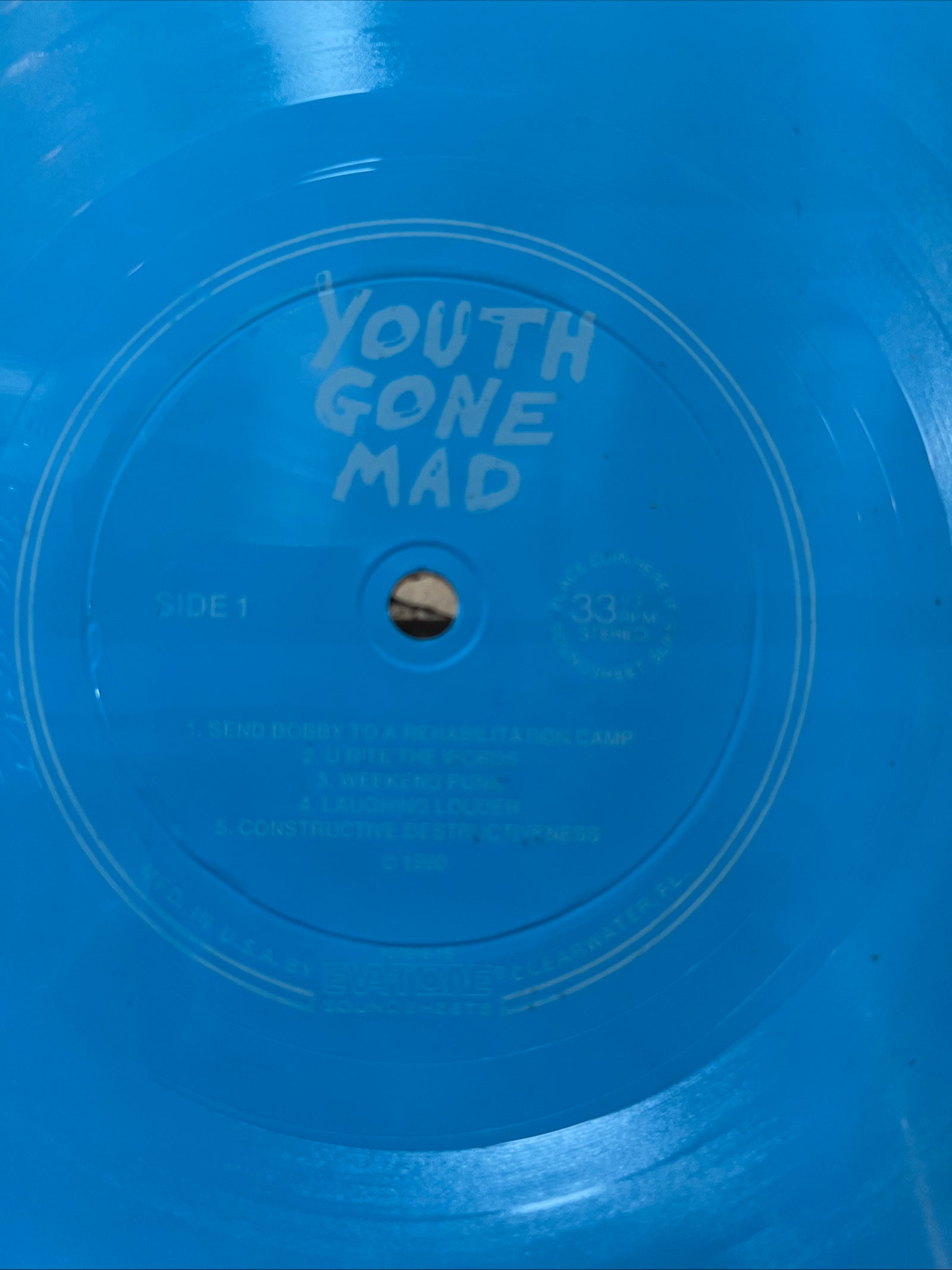 FLIPSIDE Magazine Punk Rock Fanzine - November / December 1990 - CLAWHAMMER !