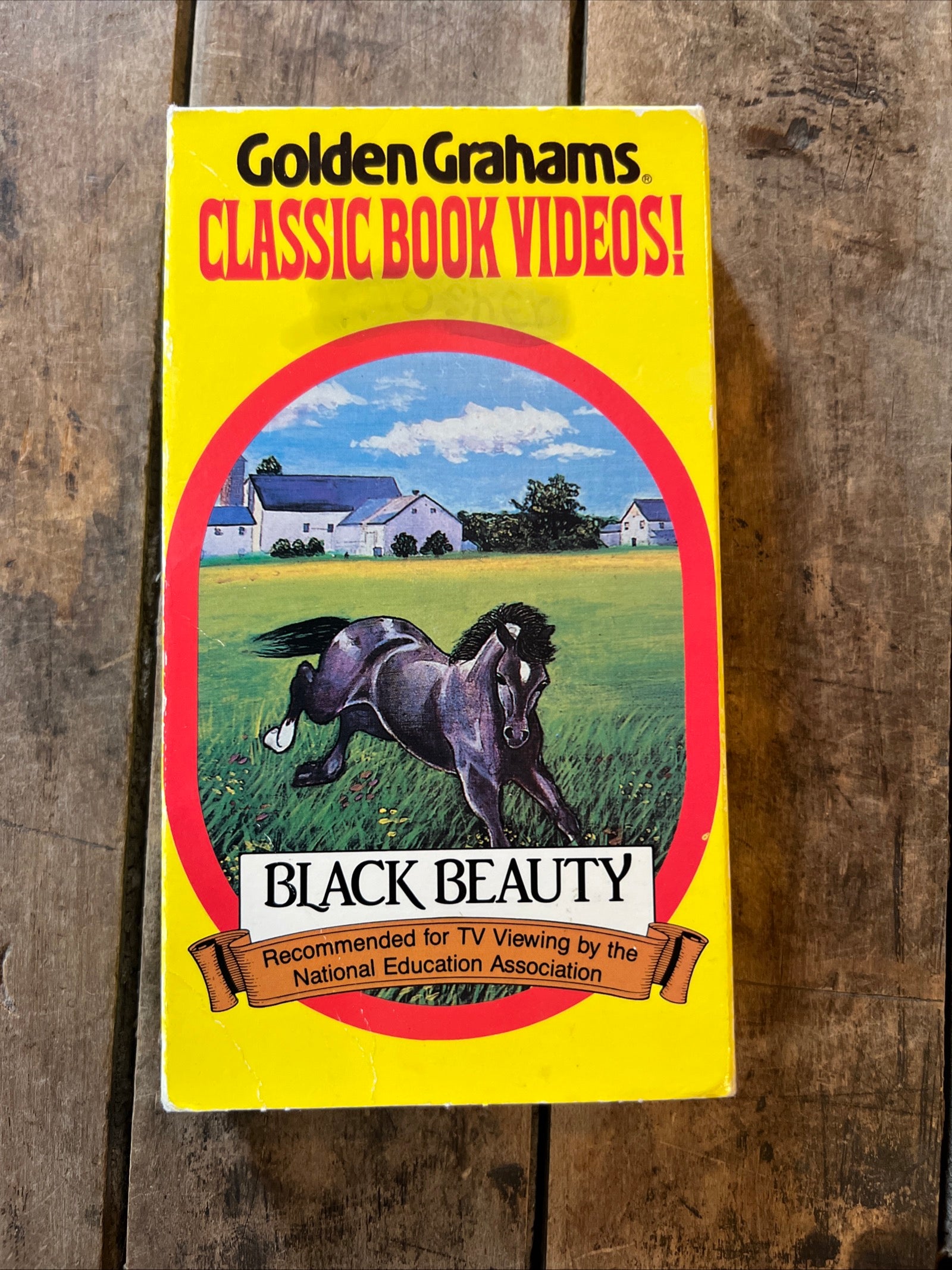 Golden Grahams - Classic Book Videos! - BLACK BEAUTY by Anna Swell ( VHS 1988 )