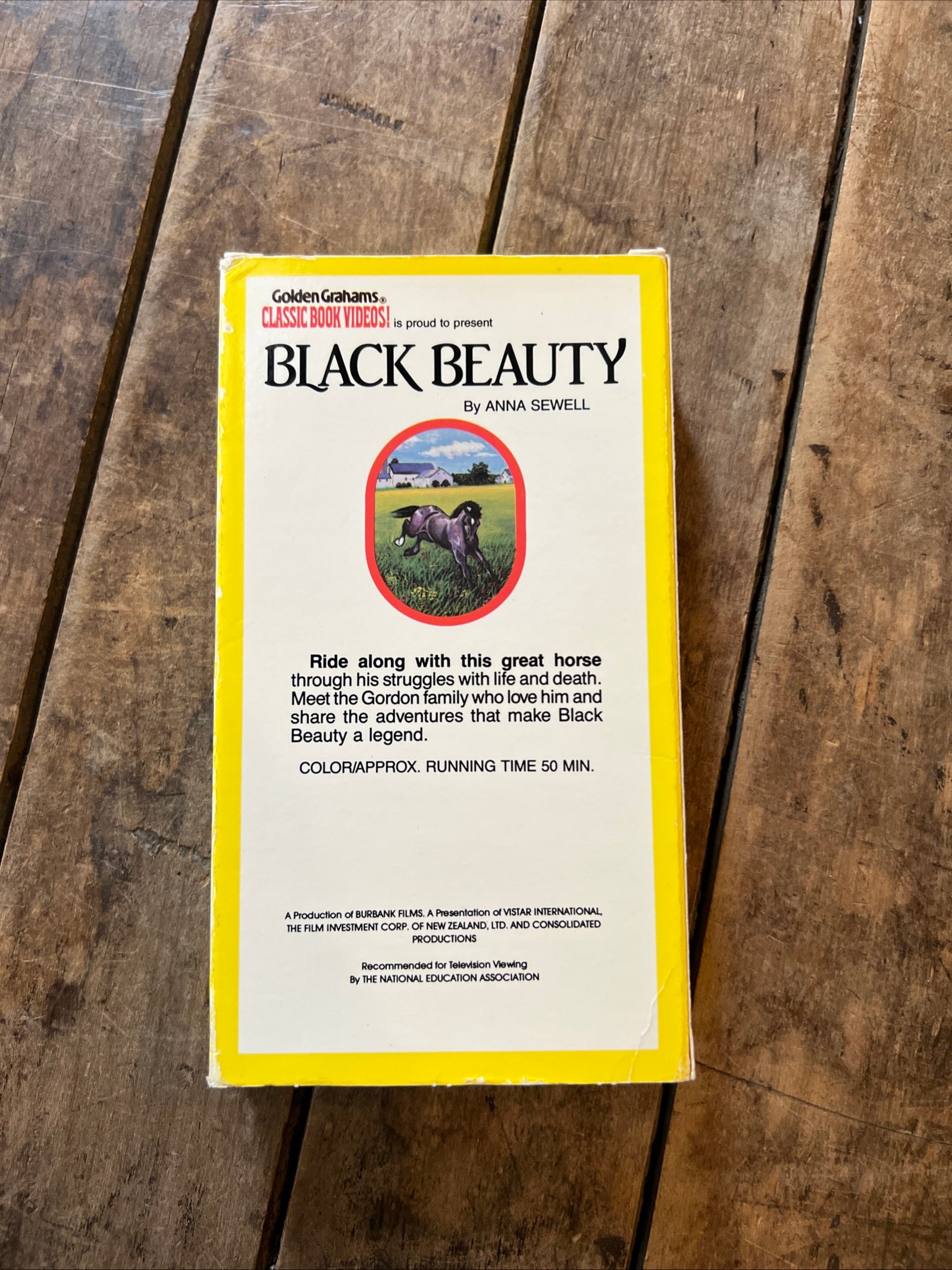 Golden Grahams - Classic Book Videos! - BLACK BEAUTY by Anna Swell ( VHS 1988 )
