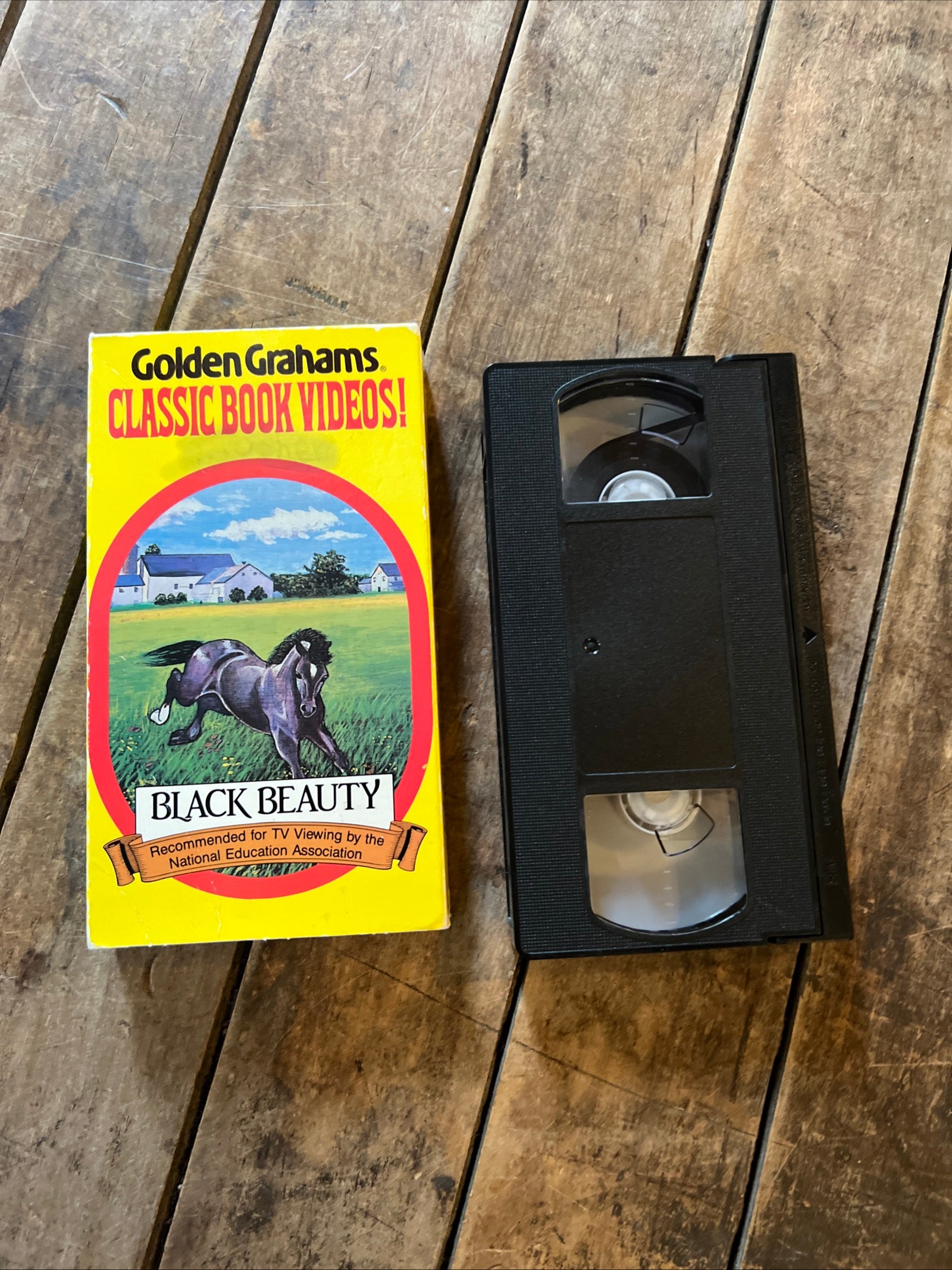 Golden Grahams - Classic Book Videos! - BLACK BEAUTY by Anna Swell ( VHS 1988 )