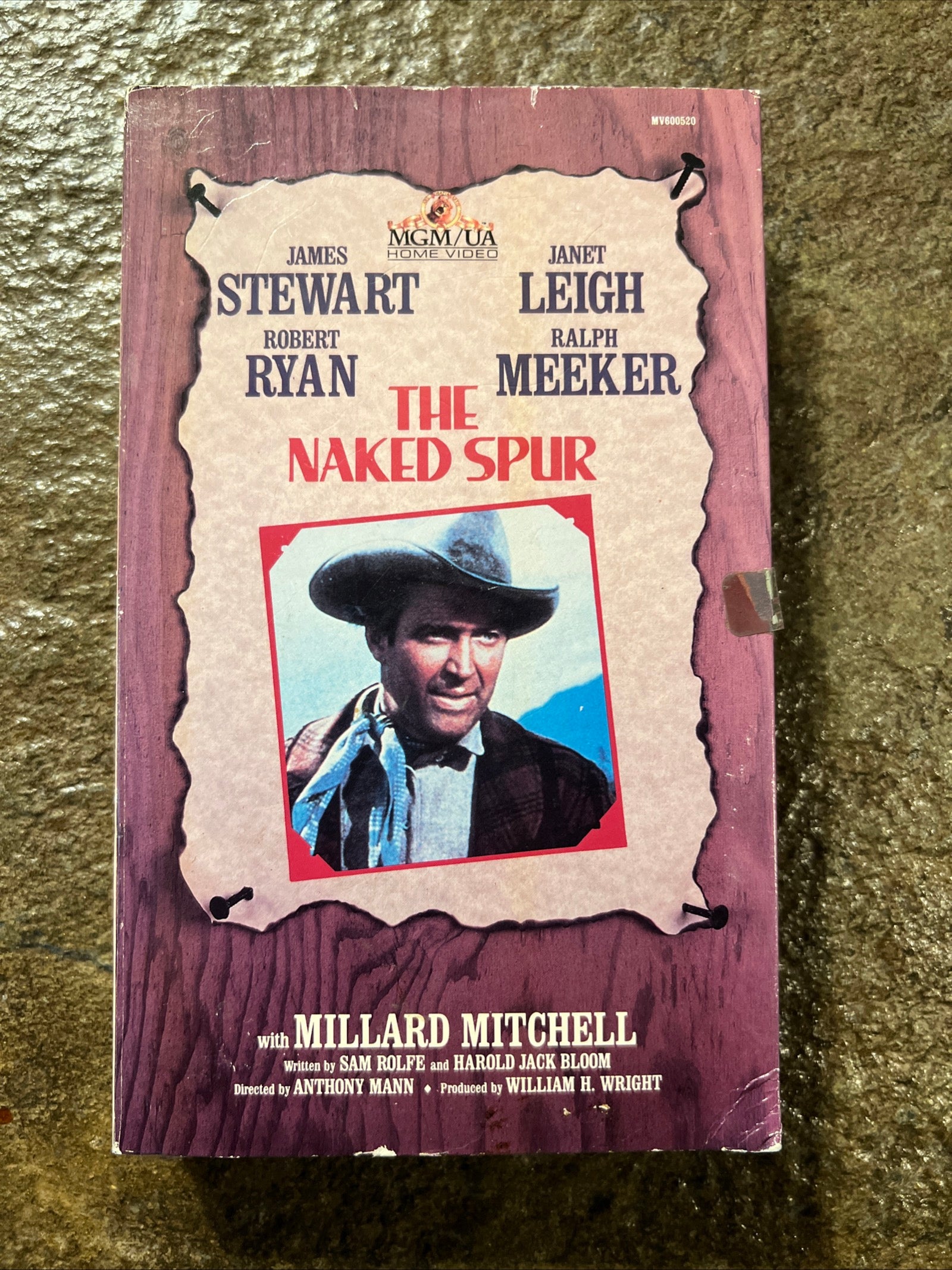 They Naked Spur ( BIG BOX VHS 1953 ) Western / Thriller [NR] James Stewart