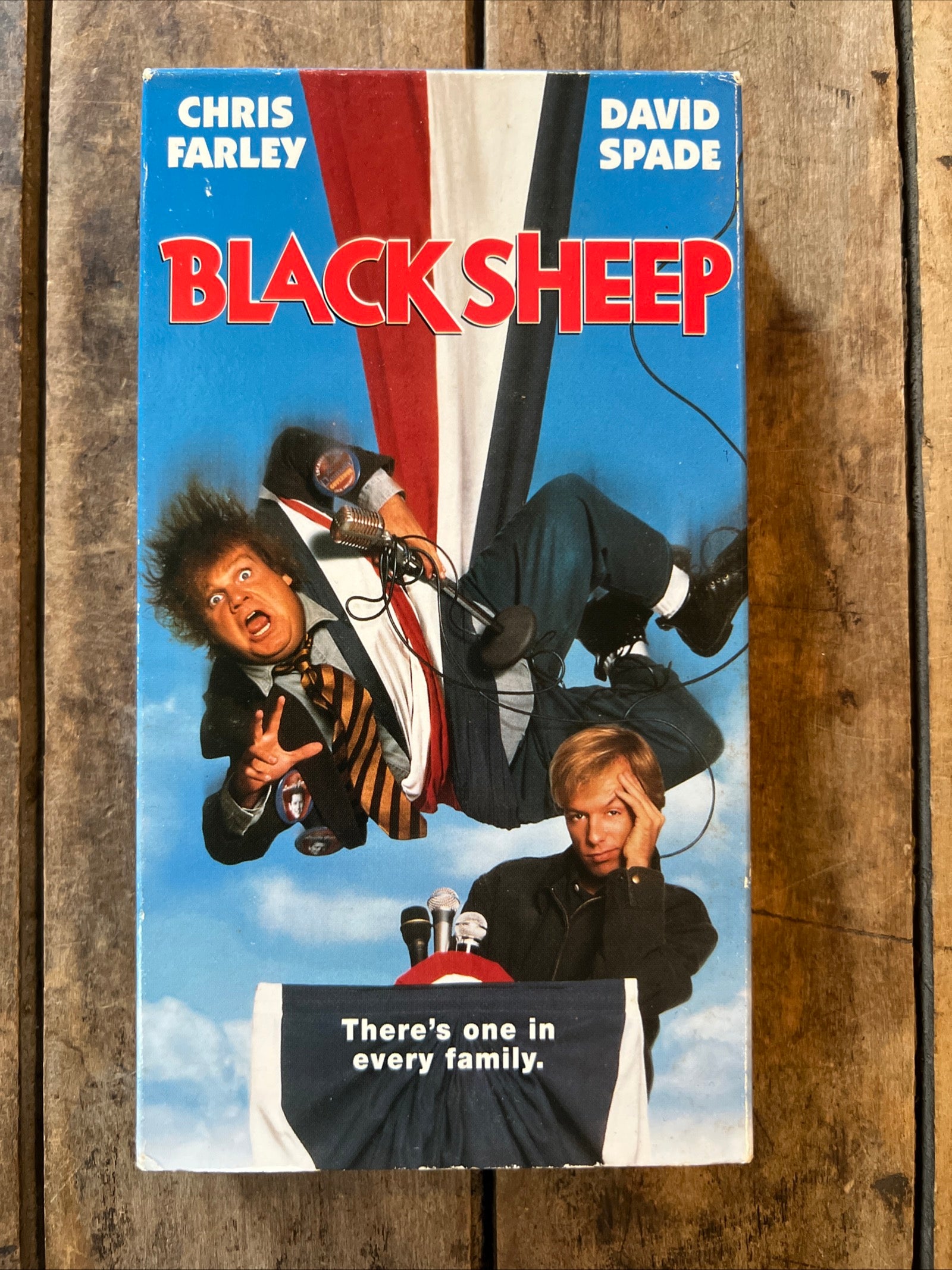 Black Sheep ( VHS 1996 ) Starring - Chris Farley & David Spade