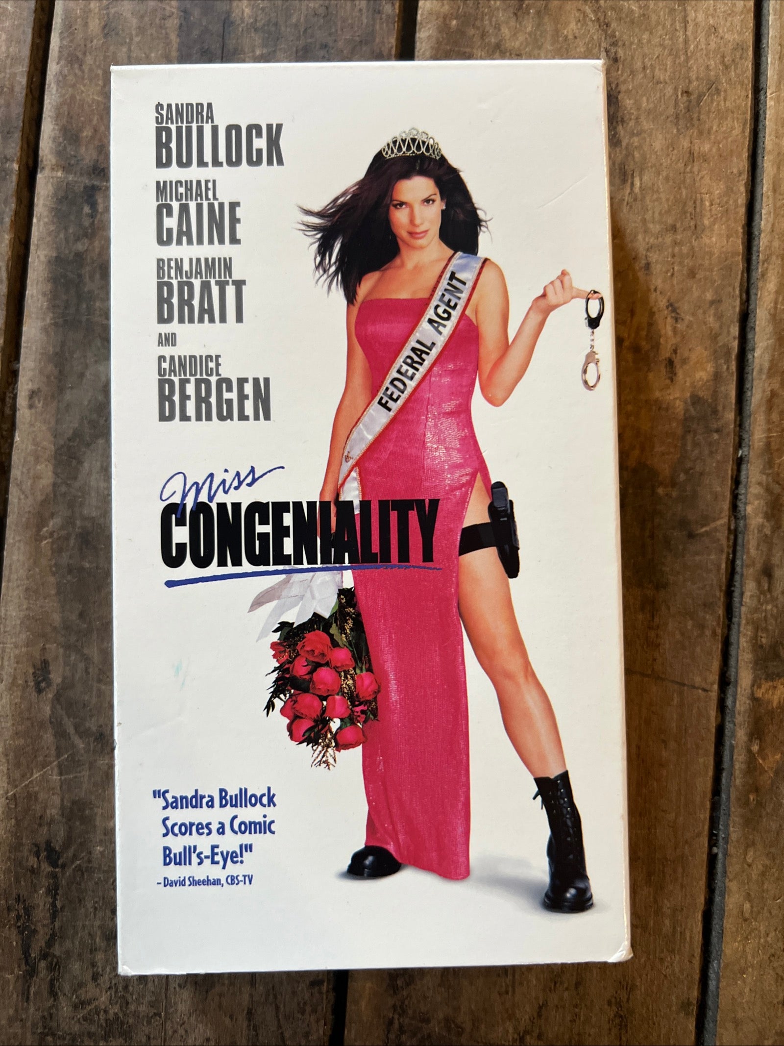 Miss Congeniality ( VHS 2000 ) Starring - Sandra Bullock & Benjamin Bratt
