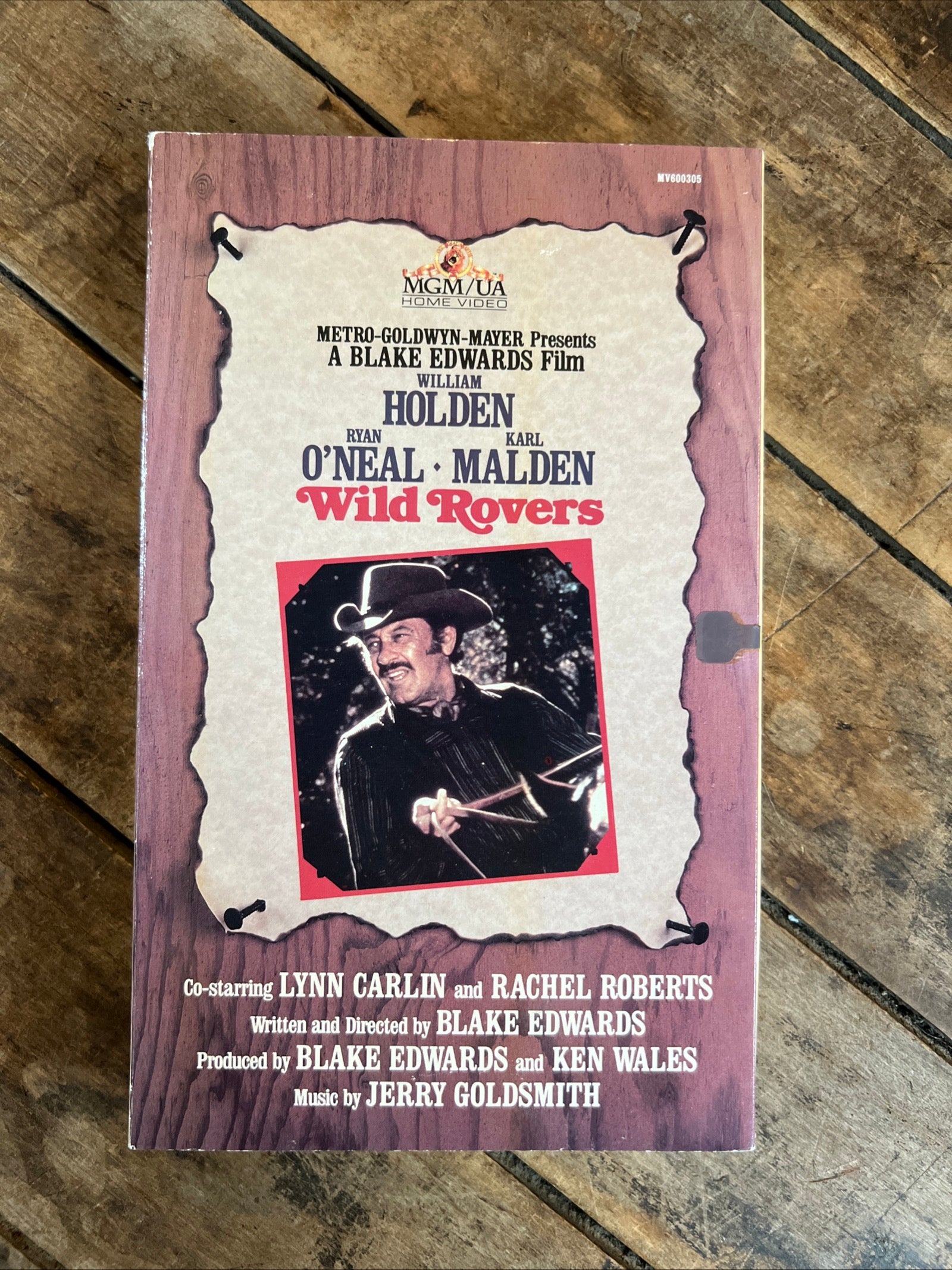 Wild Rovers ( BIG BOX VHS 1971 ) Western / Action [PG] William Holden