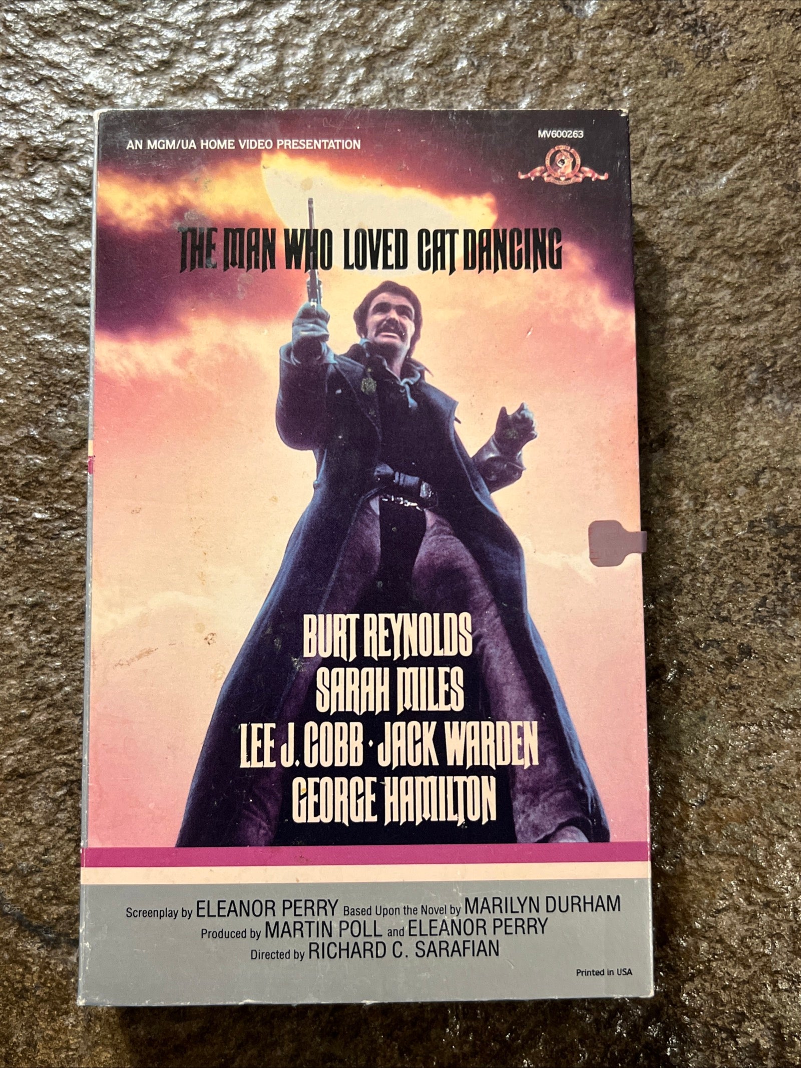 The Man Who Loved Cat Dancing ( BIG BOX VHS 1973 ) Western / Action [PG] Burt Reynolds