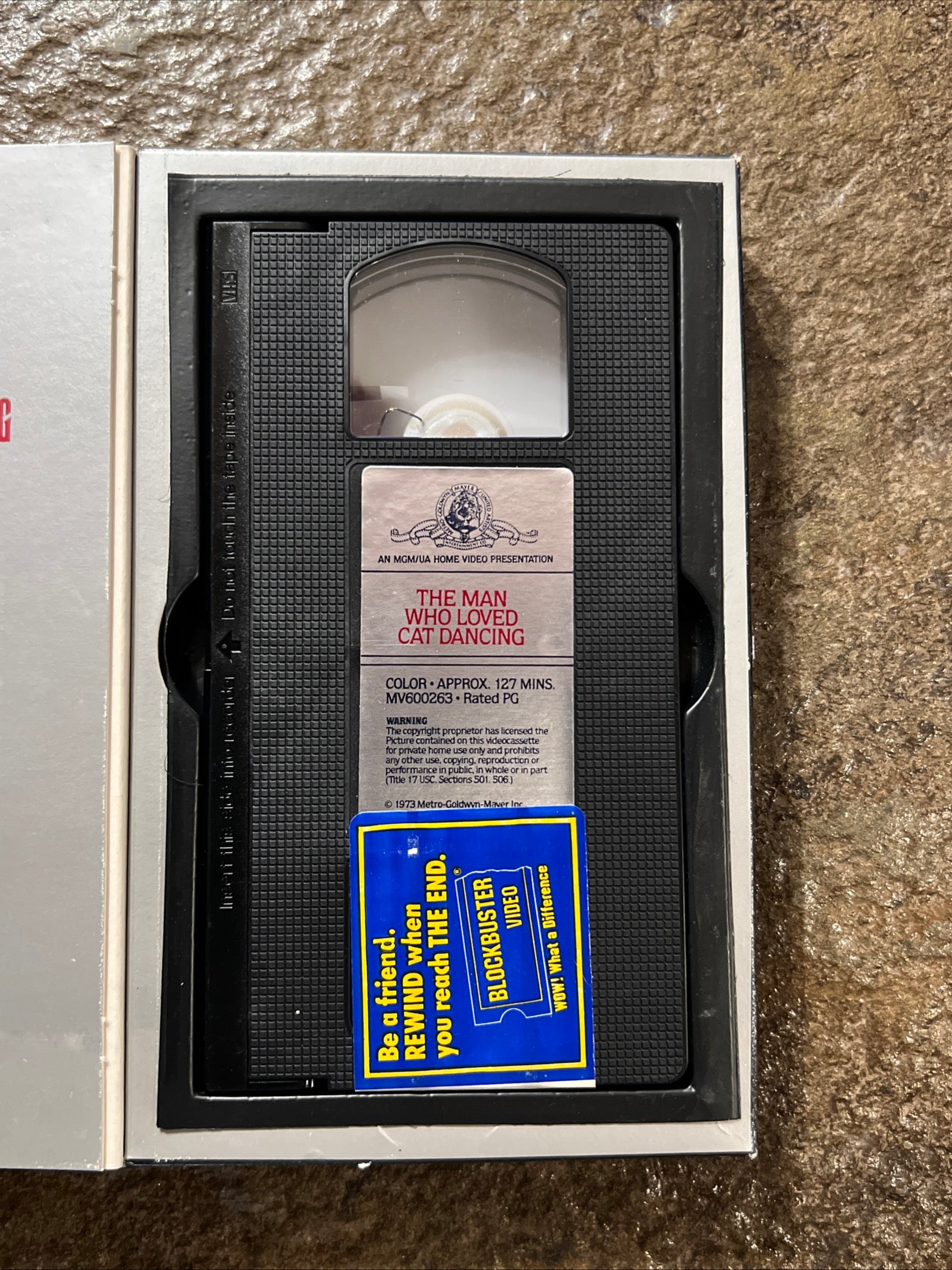 The Man Who Loved Cat Dancing ( BIG BOX VHS 1973 ) Western / Action [PG] Burt Reynolds