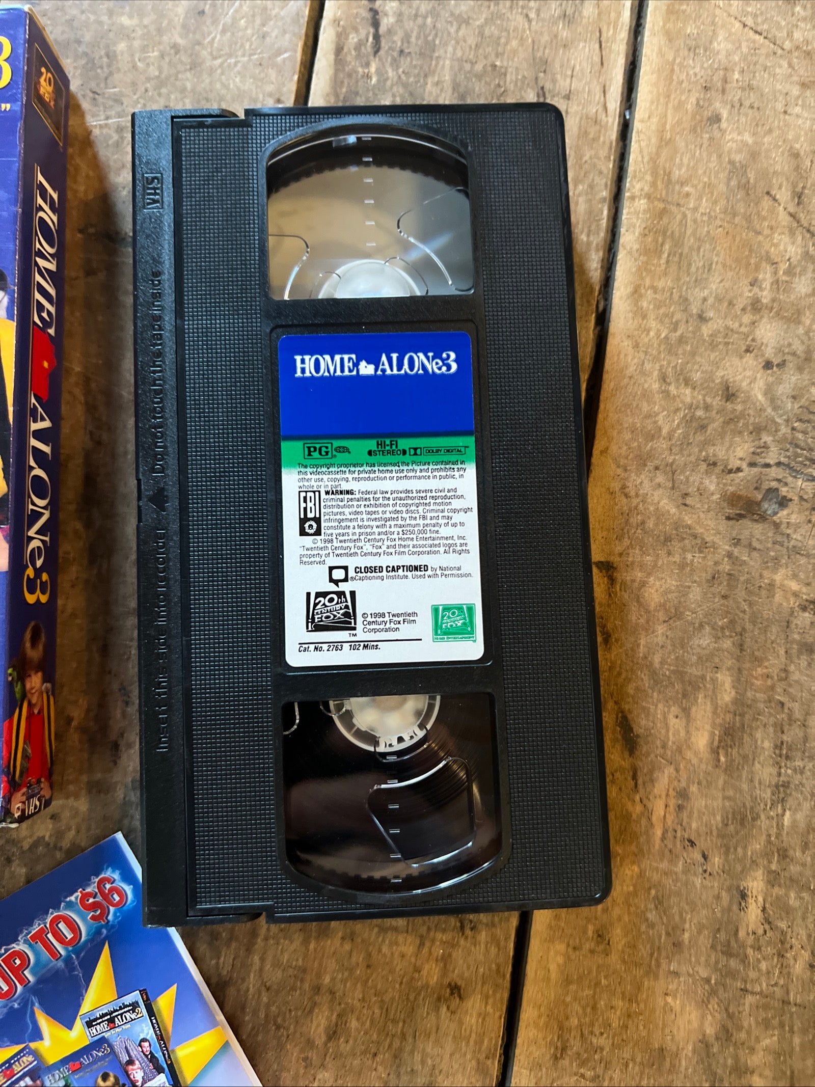 Home Alone 3 ( VHS 1997 ) Action / Comedy [PG]