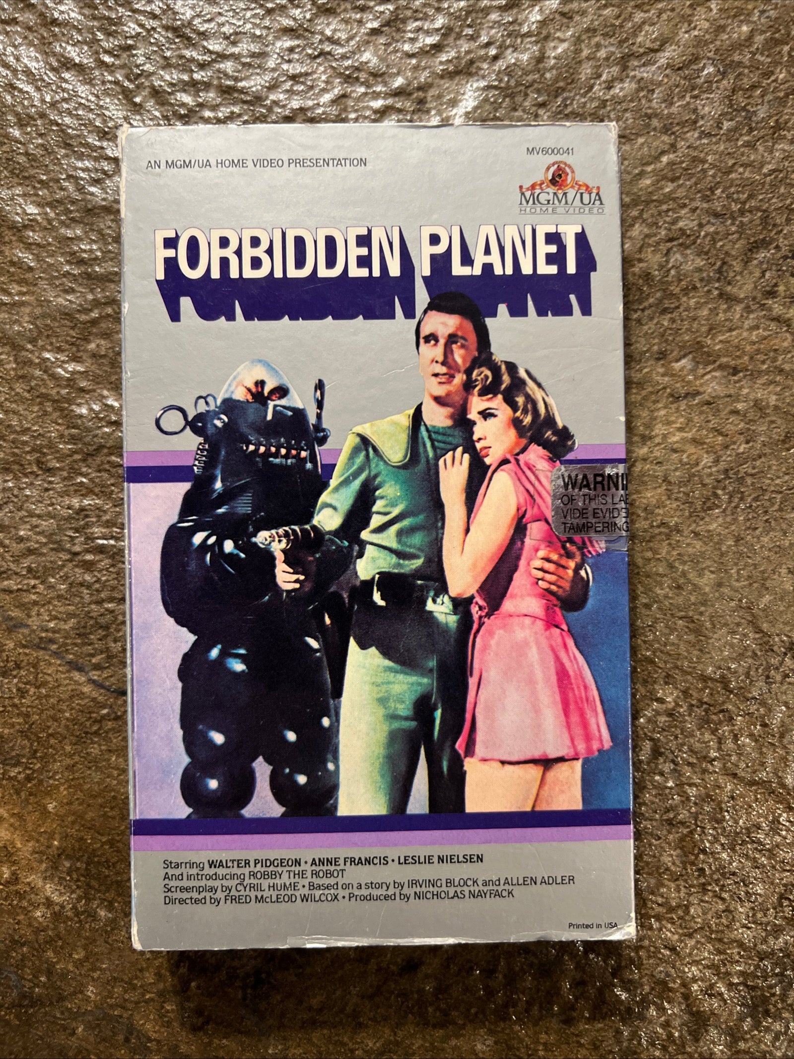 Forbidden Planet ( BIG BOX VHS 1956 ) SCI-fi / Adventure [G] Leslie Nielsen