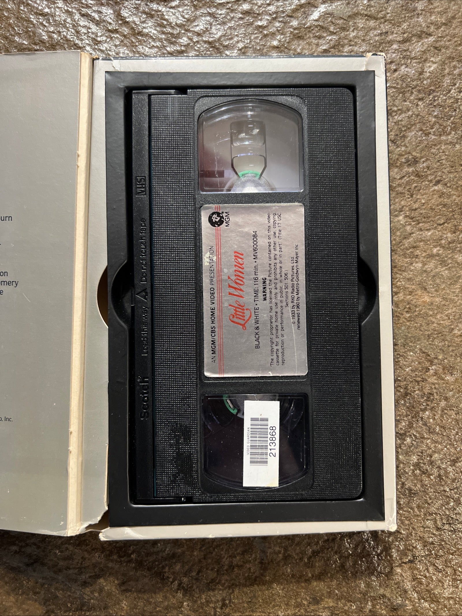 Little Women ( BIG BOX VHS 1933 ) Family / Romance [NR] Katharine Hepburn