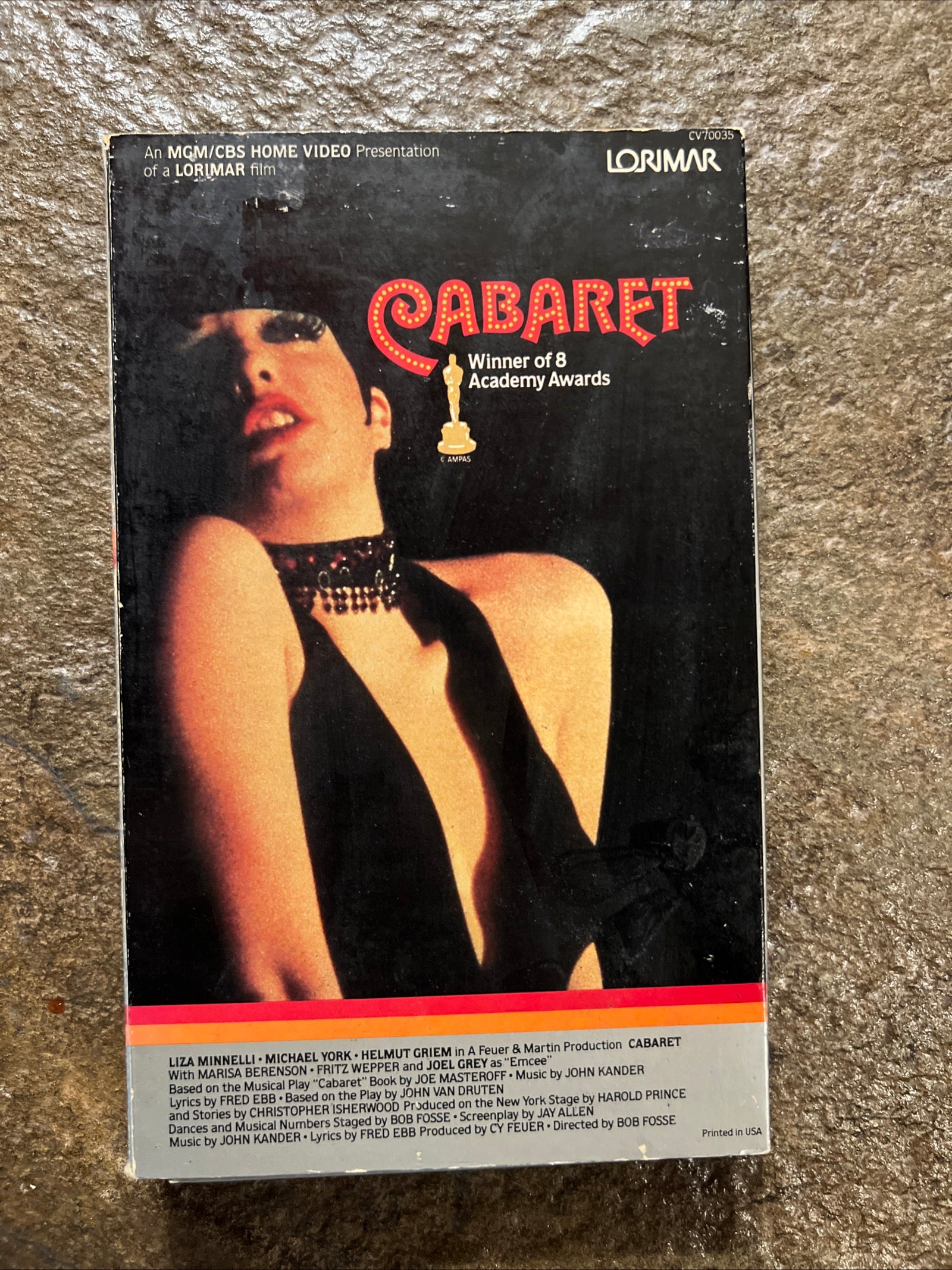 Cabaret ( Lorimar BIG BOX VHS 1972 ) Musical / Romance [PG] Liza Minnelli