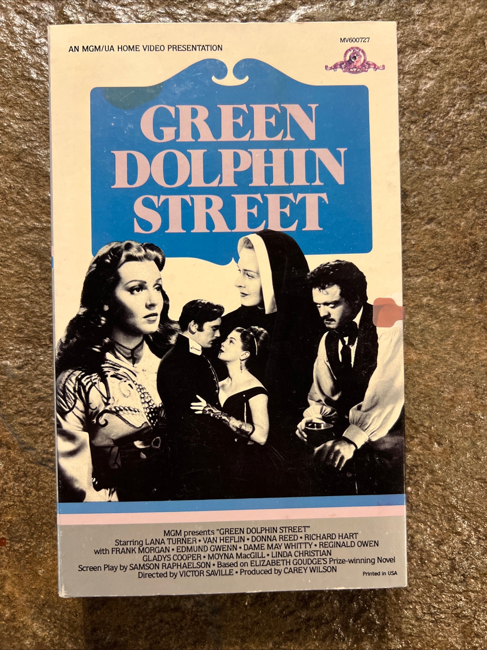 Green Dolphins Street ( BIG BOX VHS 1947 ) Adventure / Romance - Lana Turner