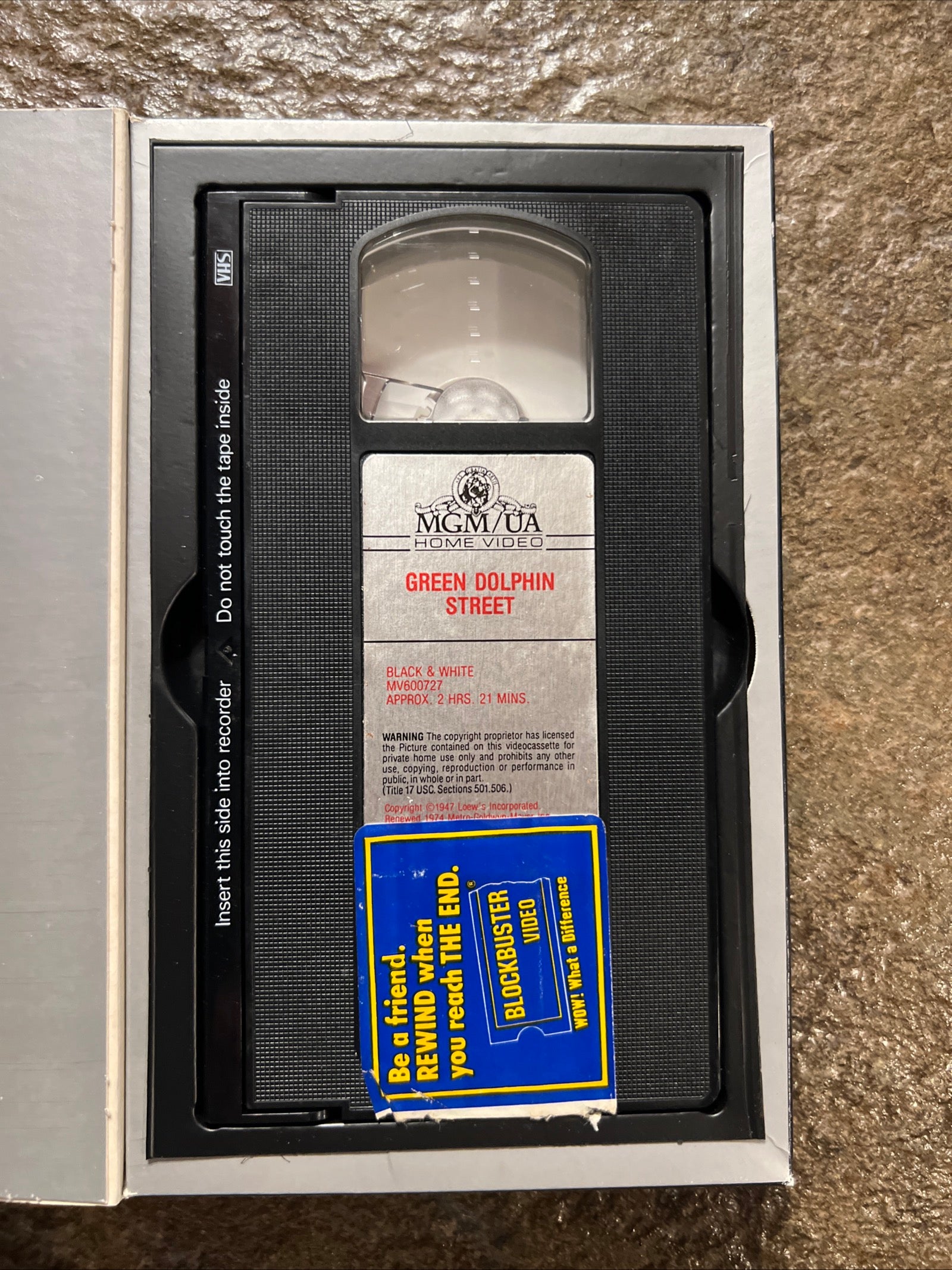 Green Dolphins Street ( BIG BOX VHS 1947 ) Adventure / Romance - Lana Turner
