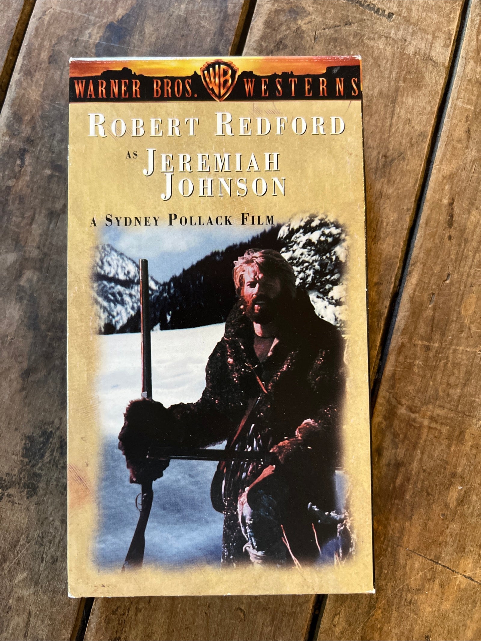 Jeremiah Johnson ( VHS 1972 ) Western / Adventure - Starring Robert Redford