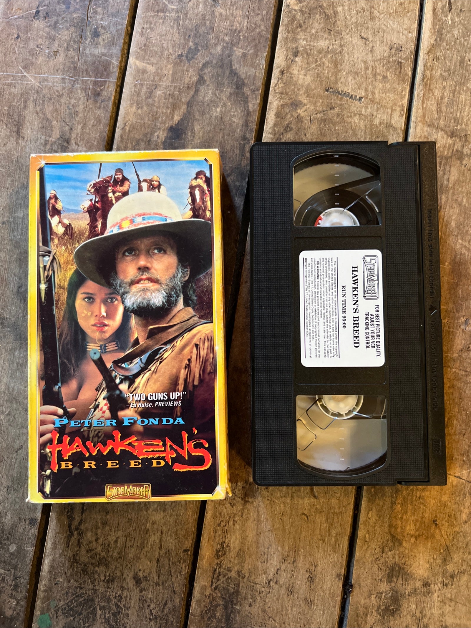 Hawken’s Breed ( VHS 1987 ) Western / Action - Starring Peter Fonda