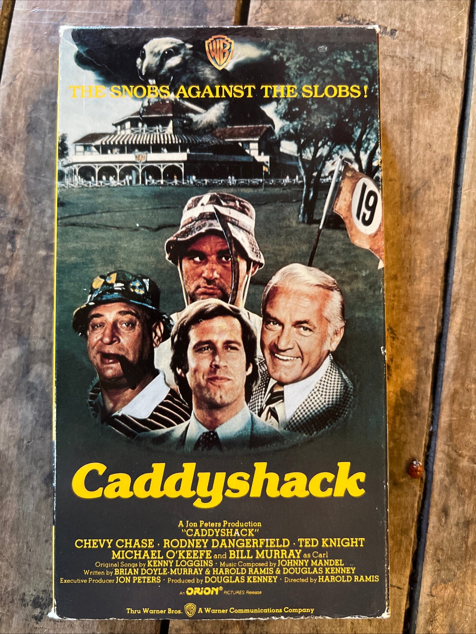 Caddyshack ( VHS 1980 ) Comedy / Sports - Starring Chevy Chase & Bill Murray