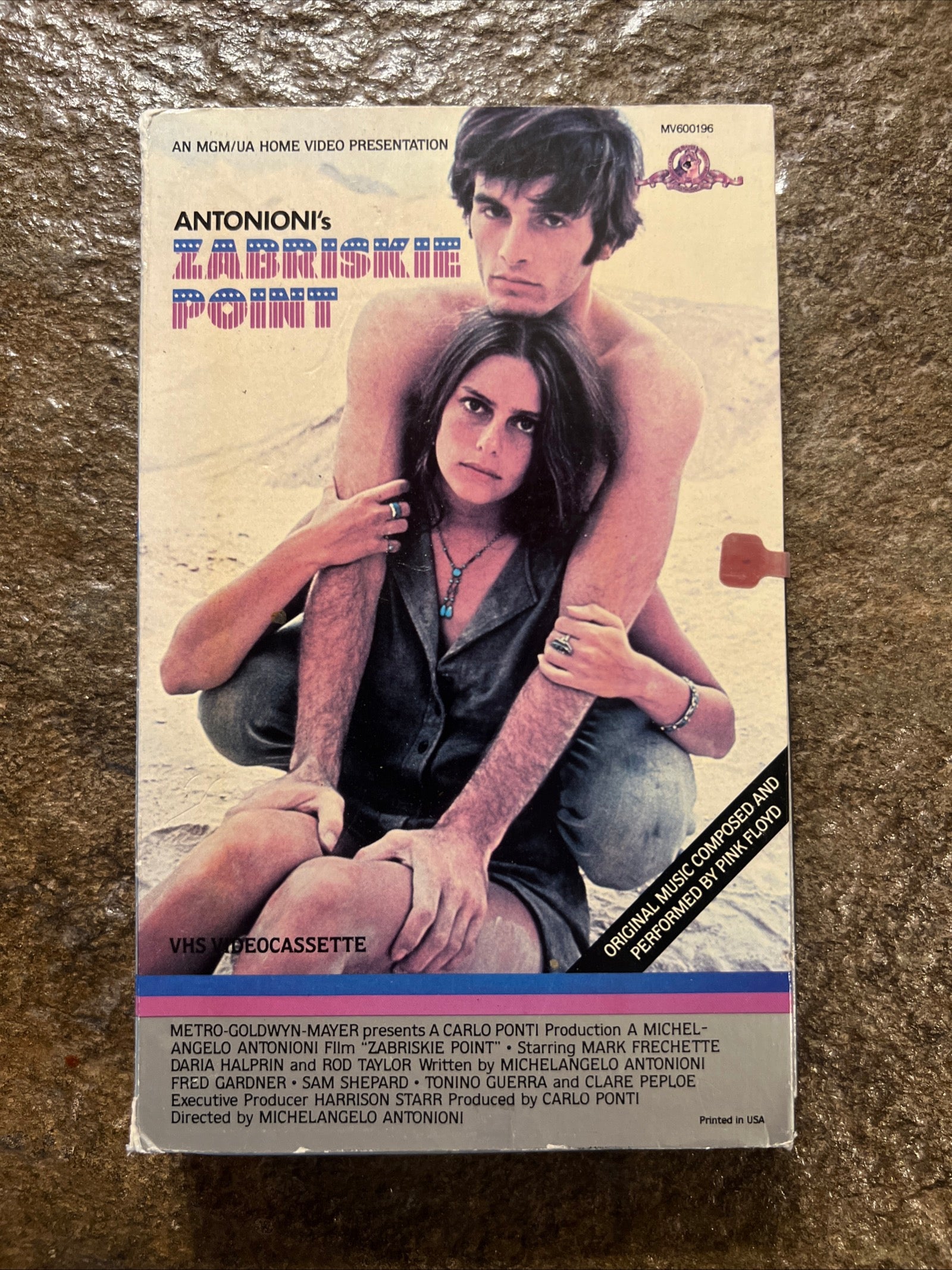 Zabriskie Point ( BIG BOX VHS 1970 ) Drama [R] Pink Floyd Original Music