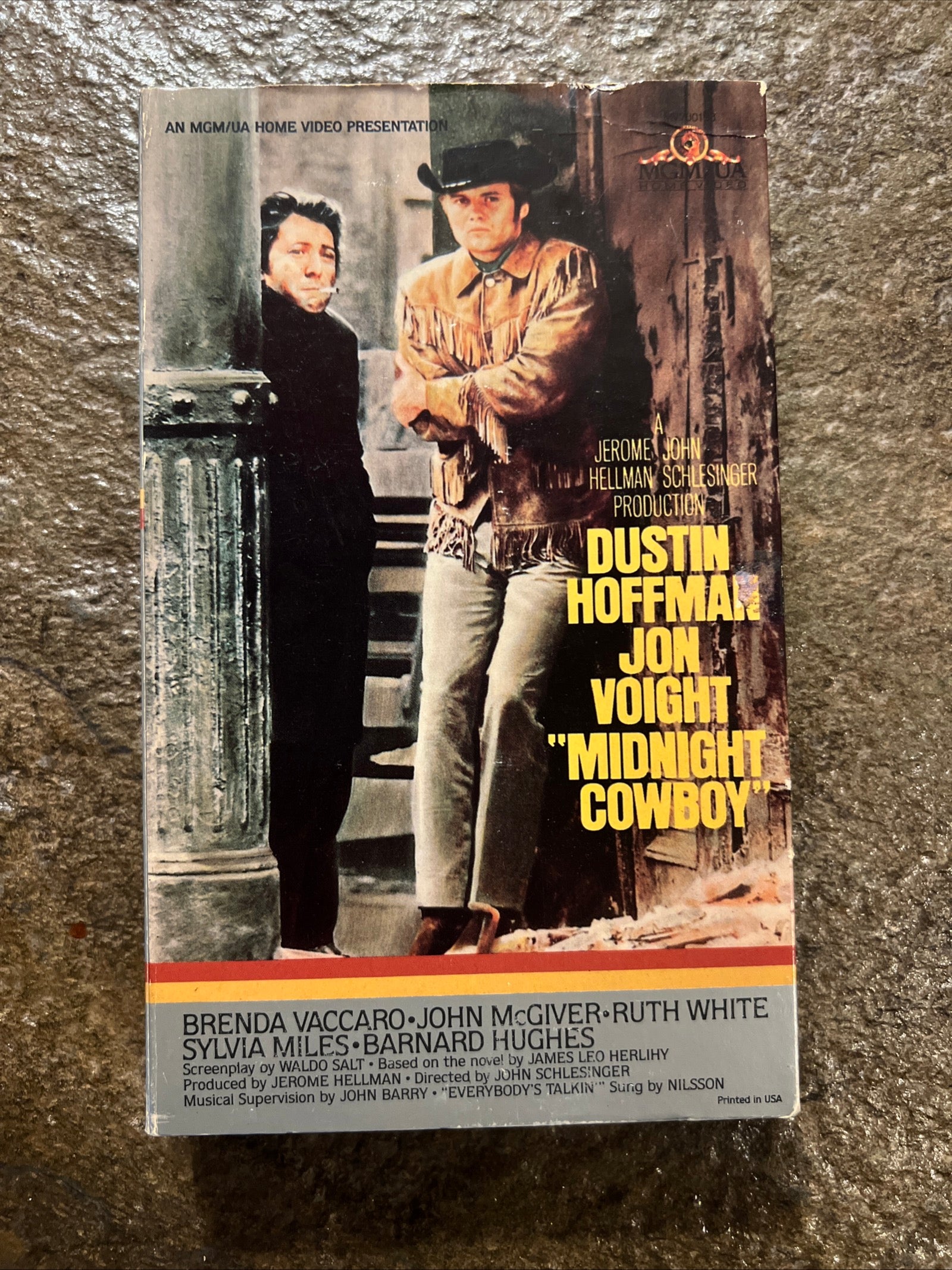 Midnight Cowboy ( BIG BOX VHS 1969) Buddy Drama [R]