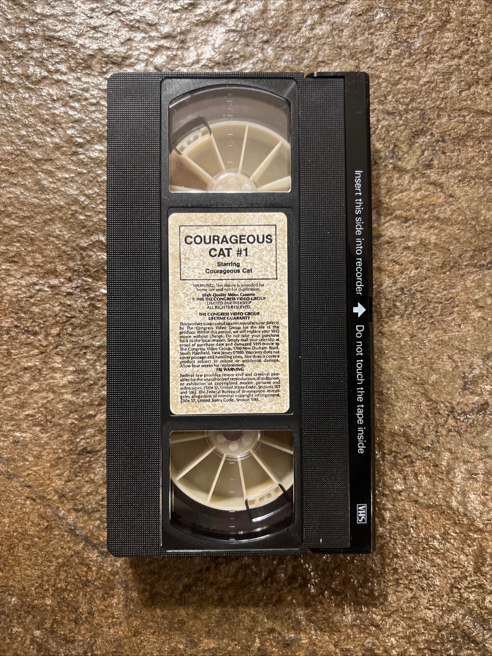 Courageous Cat - Volume #1 ( Color VHS 1985 ) Bob Kane Cartoon TV Series