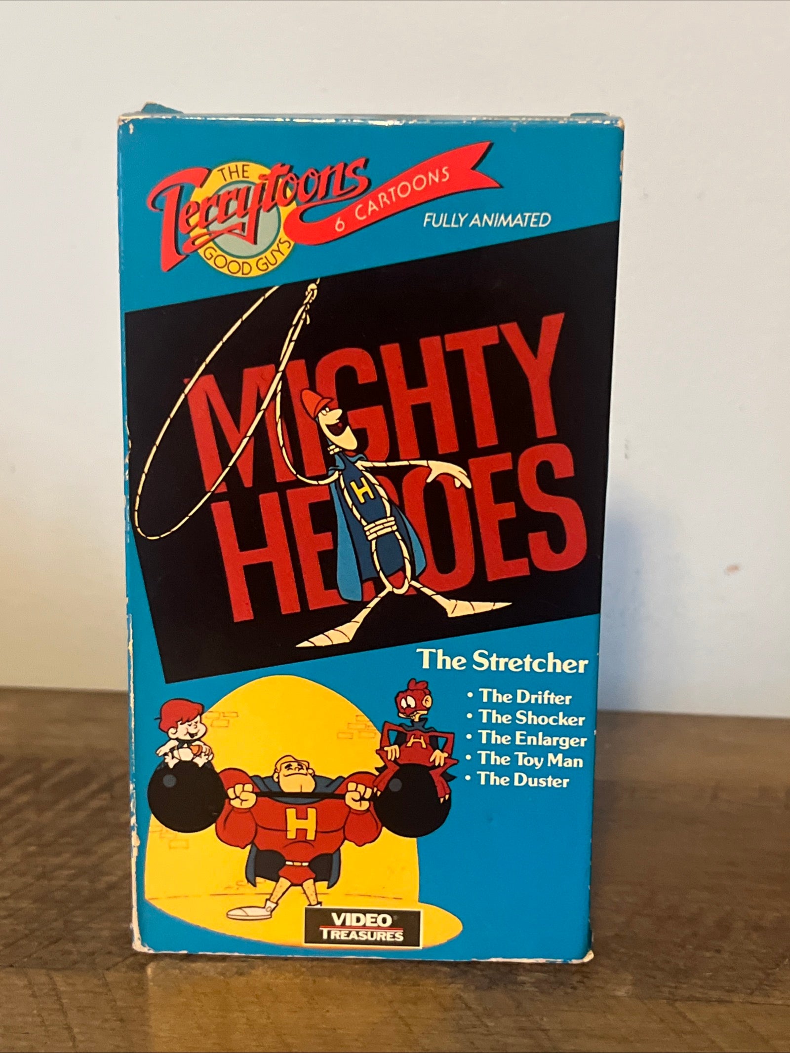 The Terrytoons MIGHTY HEROES - TV Series 1966-1967 ( VHS 1989 Video Treasures )