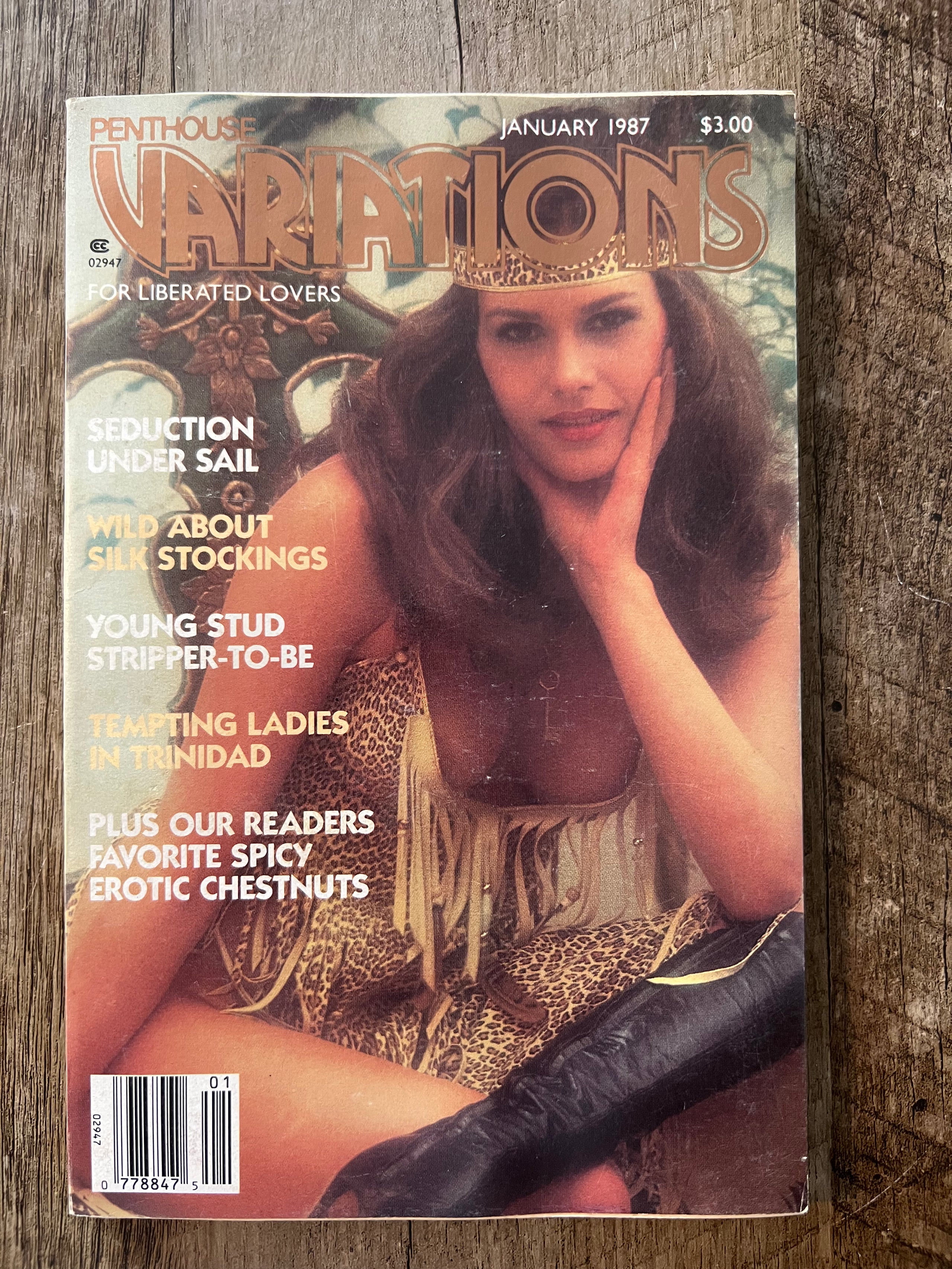 Penthouse Variations Magazine - January 1987 Issue