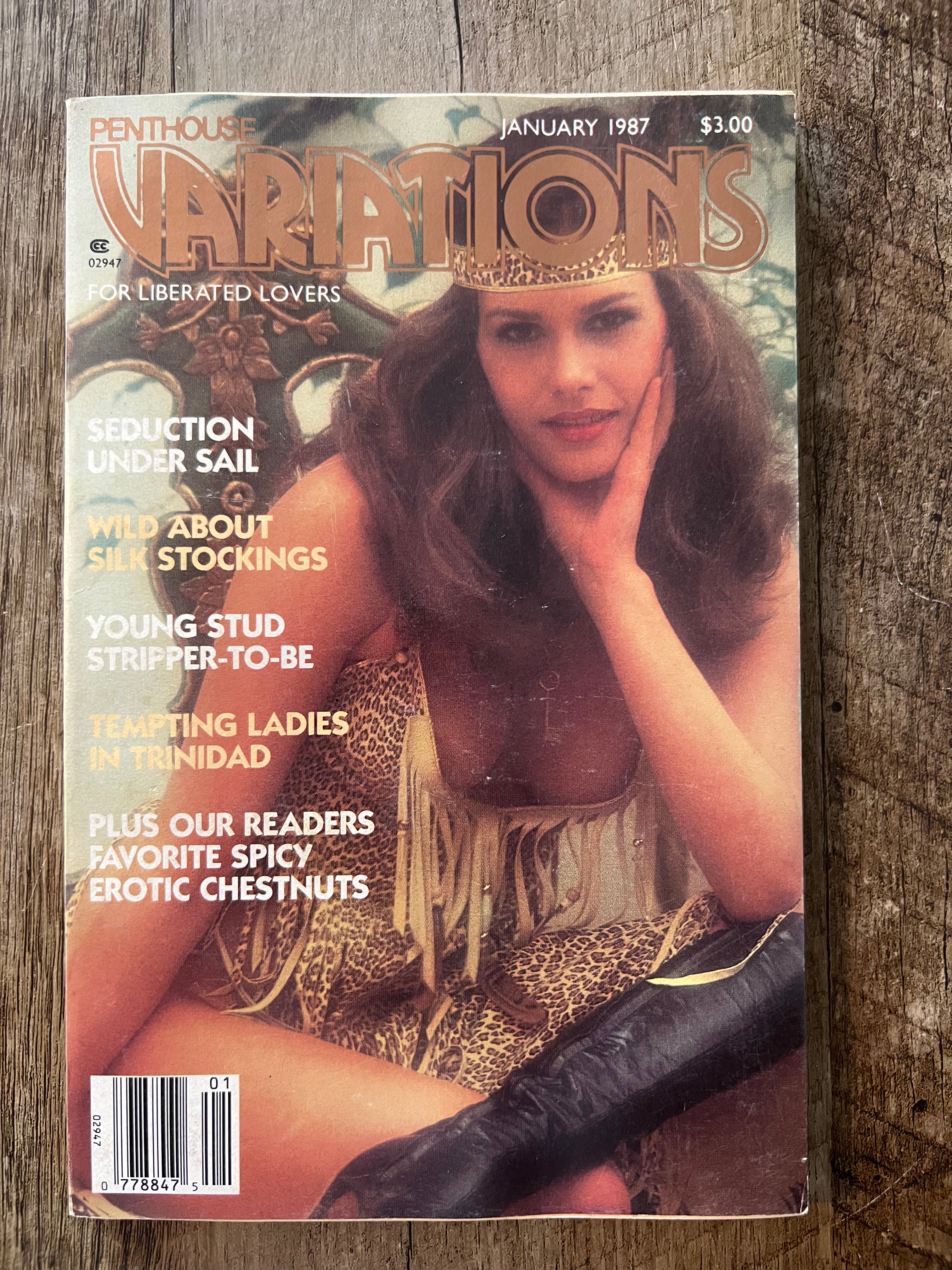 Penthouse Variations Magazine - January 1987 Issue