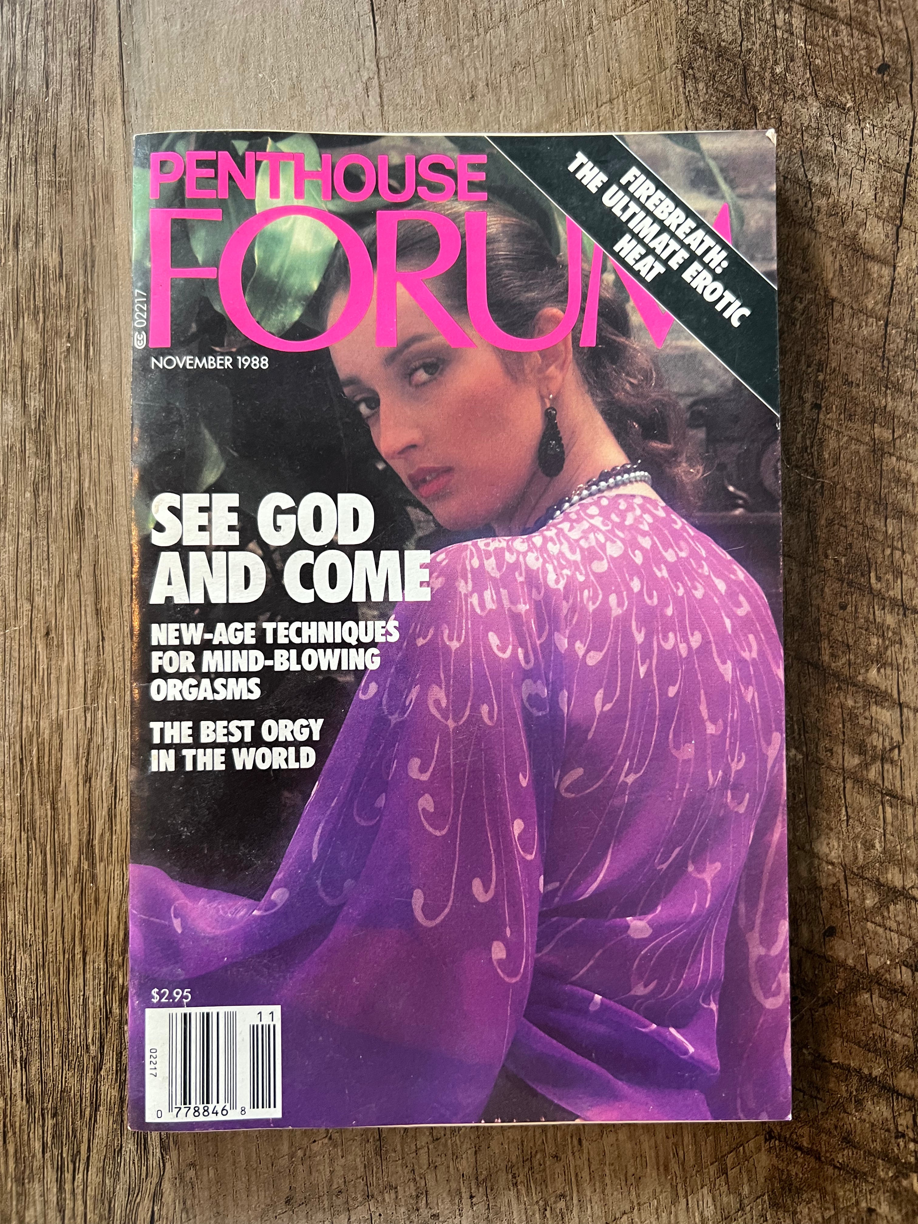 Penthouse Forum Magazine - November 1988 Issue
