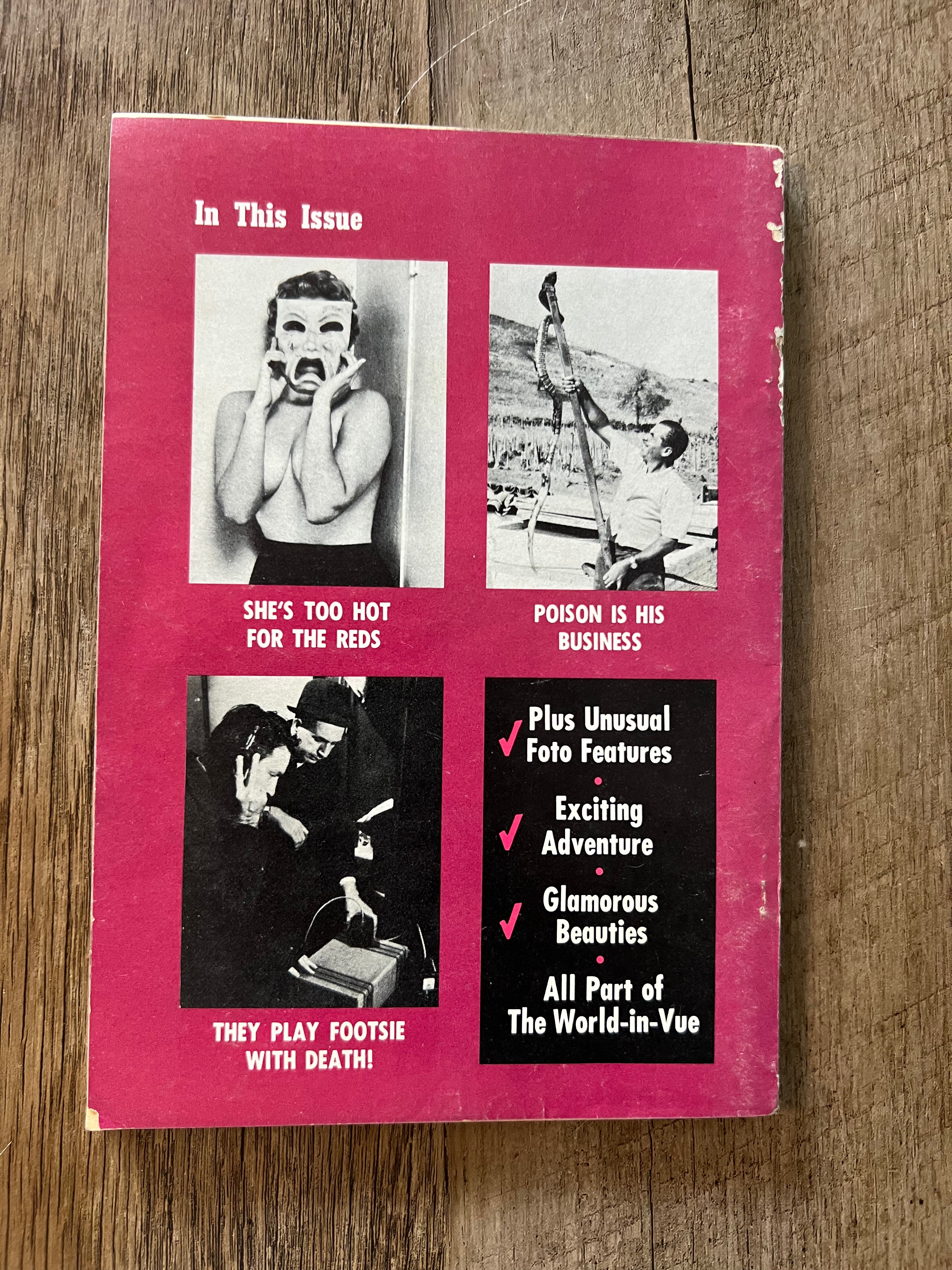 Vue Magazine - January 1964 - Collectible Men’s Pinup Magazine