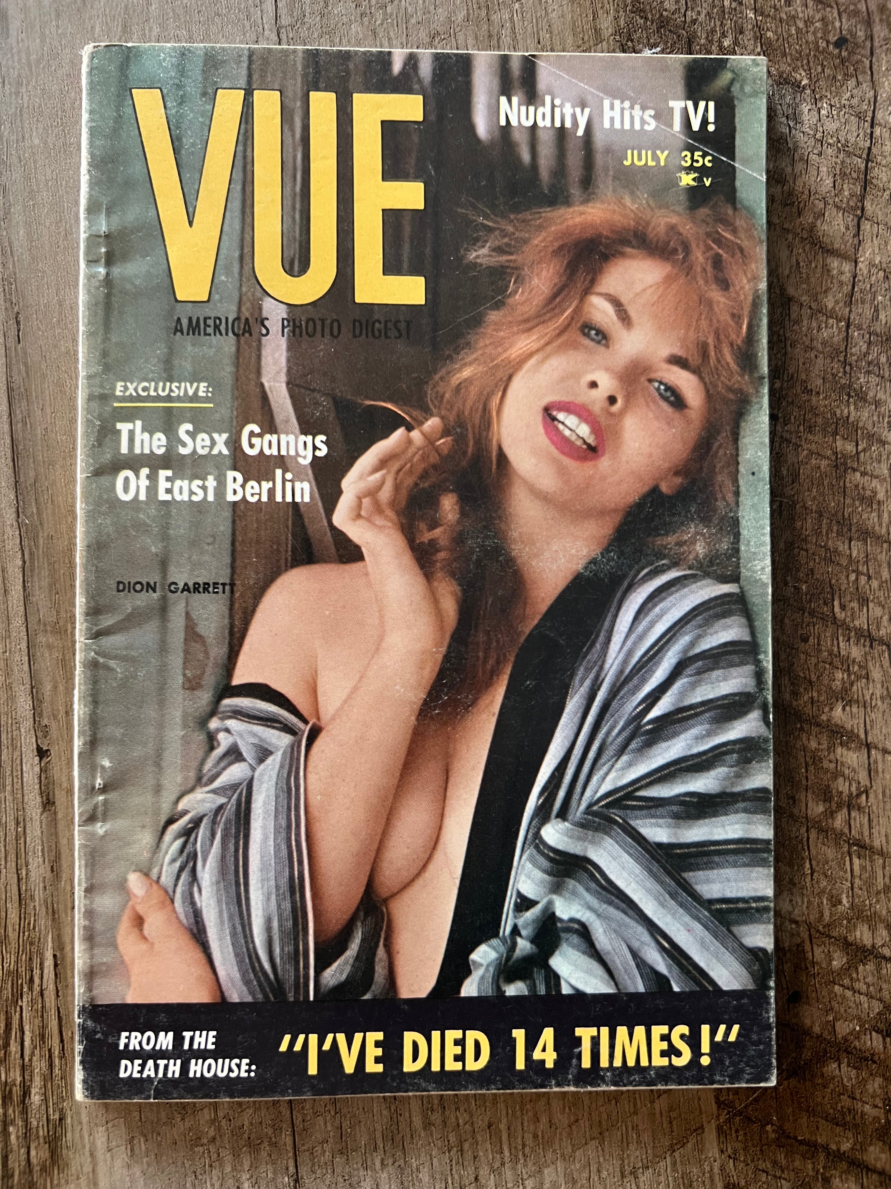 Vue Magazine - July 1962 - Collectible Men’s Pinup Magazine