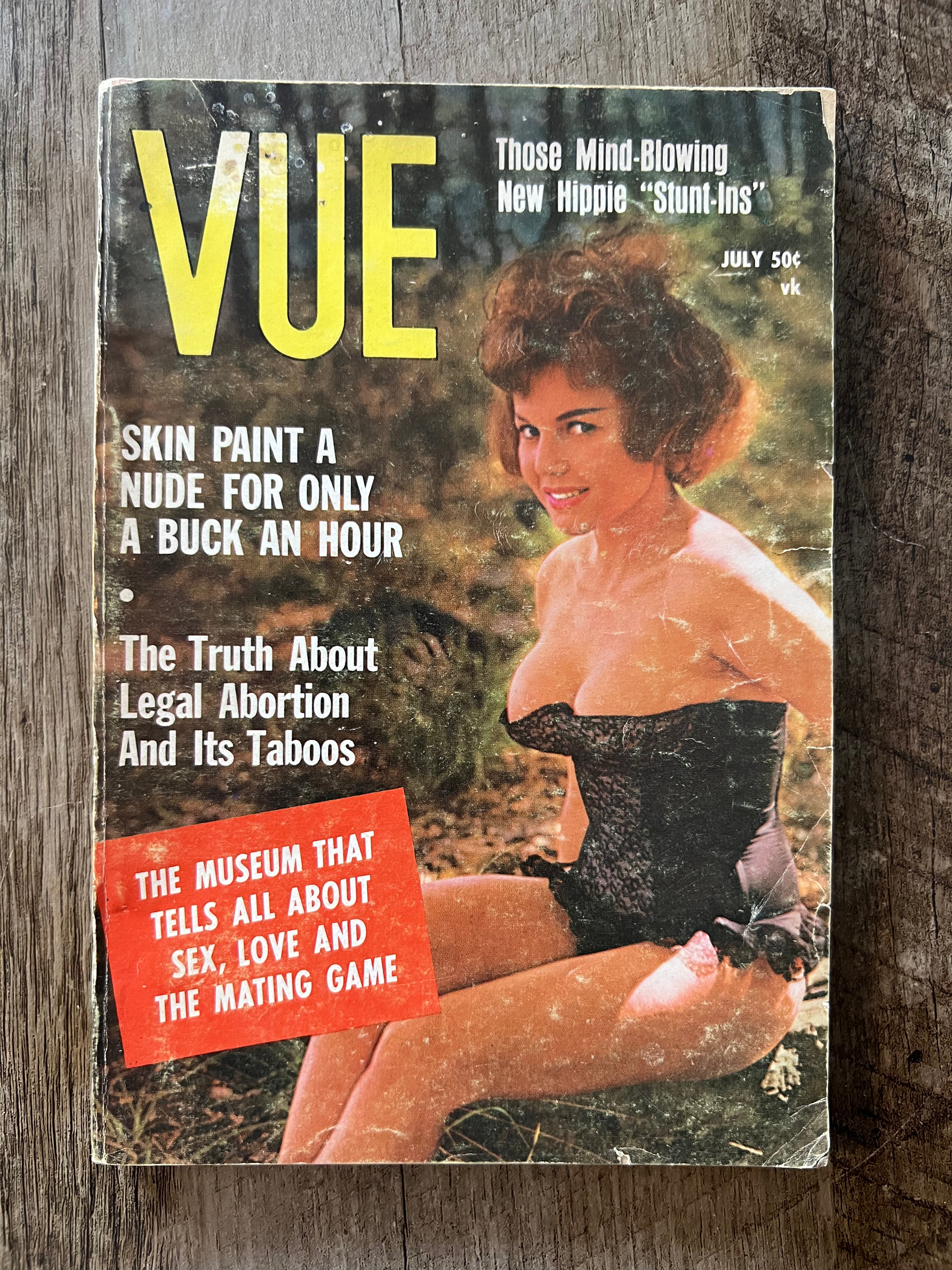 Vue Magazine - July 1968 - Collectible Men’s Pinup Magazine