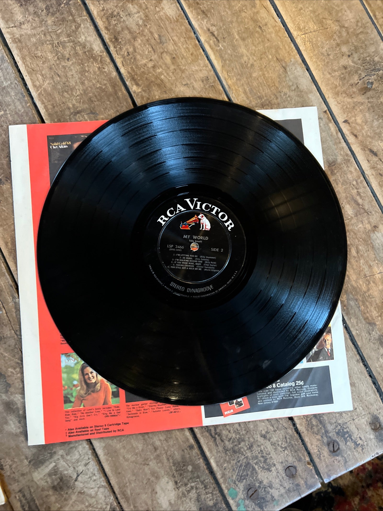 Eddy Arnold - Turn The World Around - 1967 RCA Victor Records - Vinyl LP Album