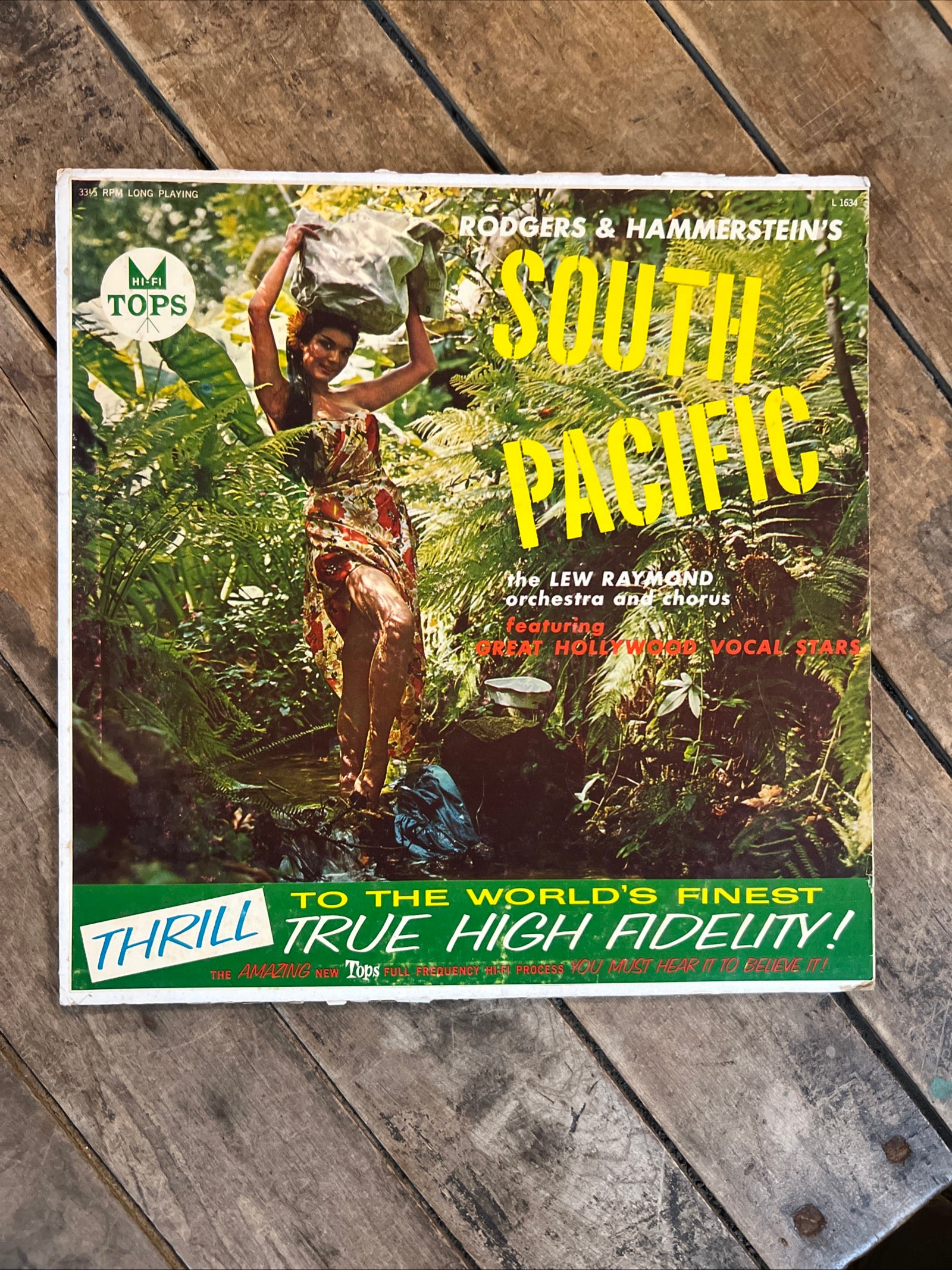 The Lew Raymond Orchestra & Chorus - Rodger’s & Hammerstein’s South Pacific - 1958 Tops Records